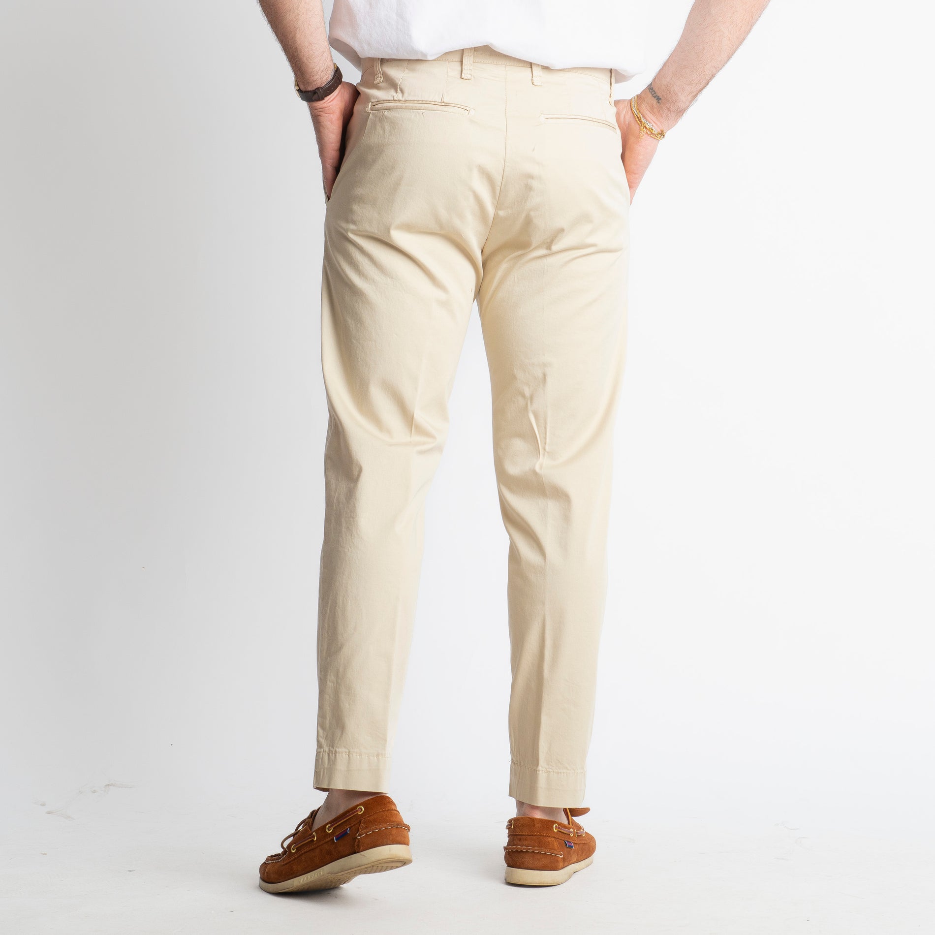 Pantalone Chino Beige