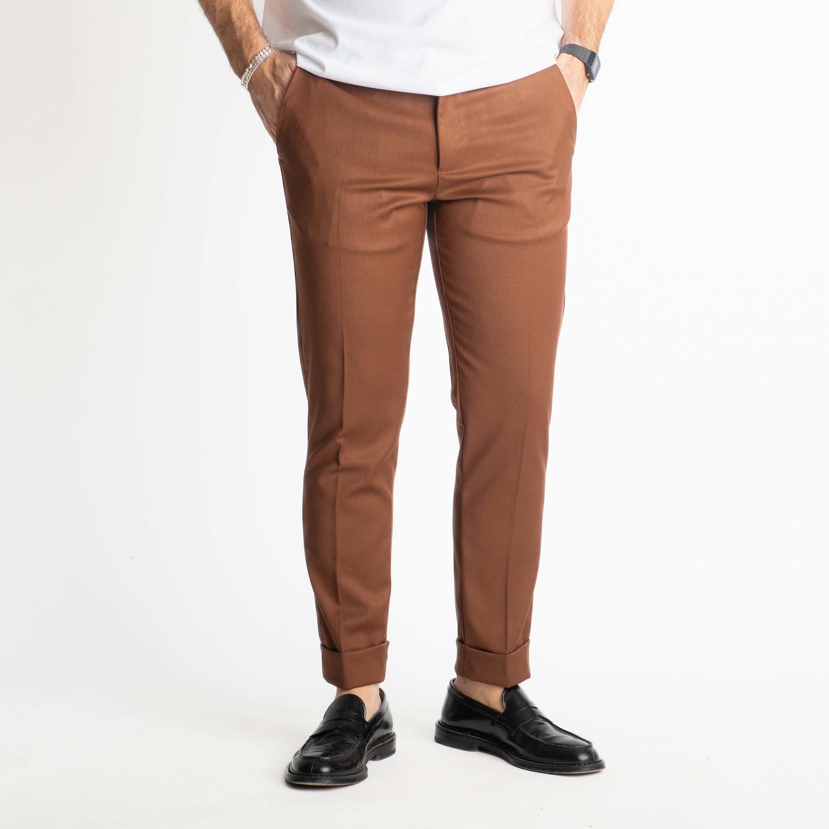 Pantalone Napoli Tabacco