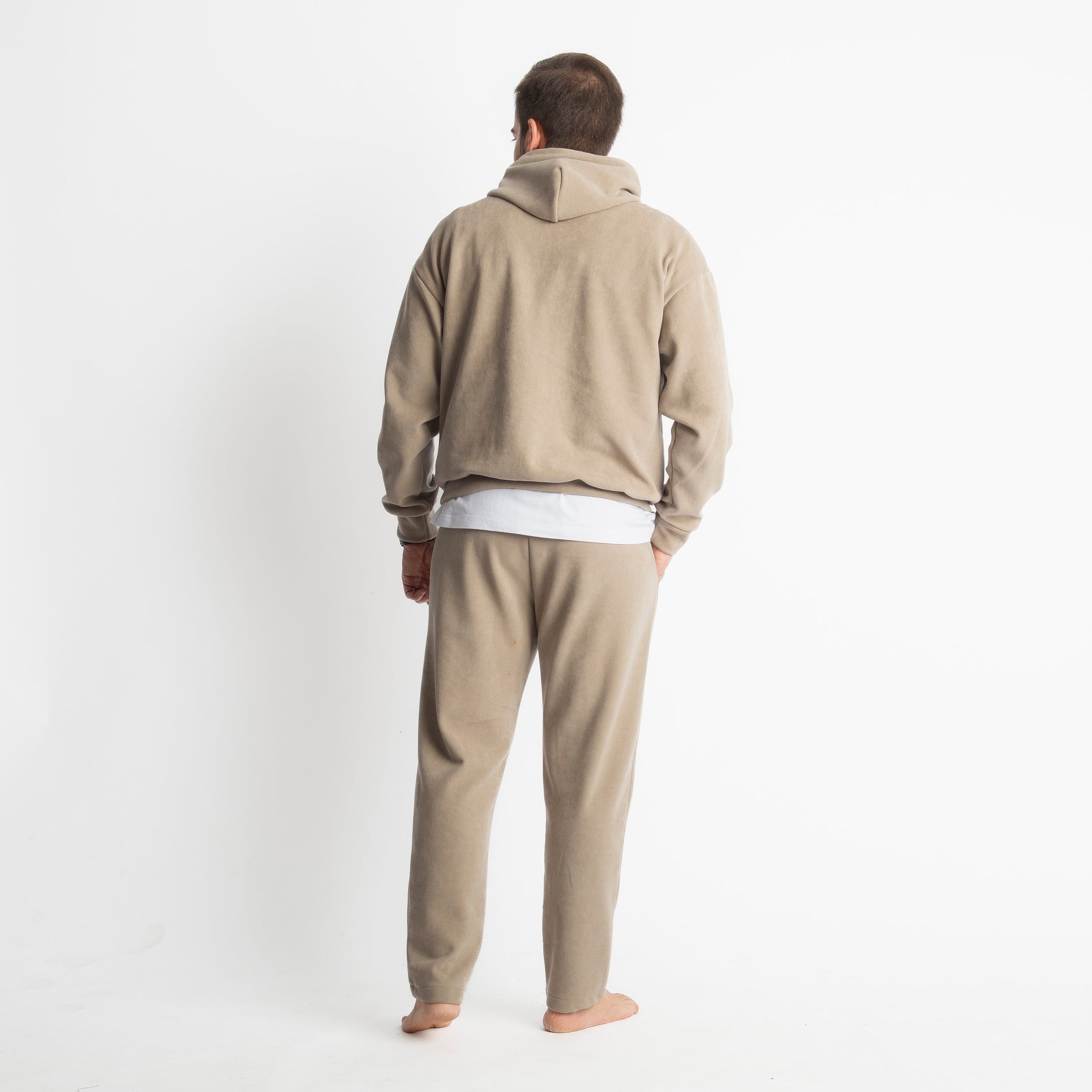 Coordinato Tuta Relax-Fit Tortora