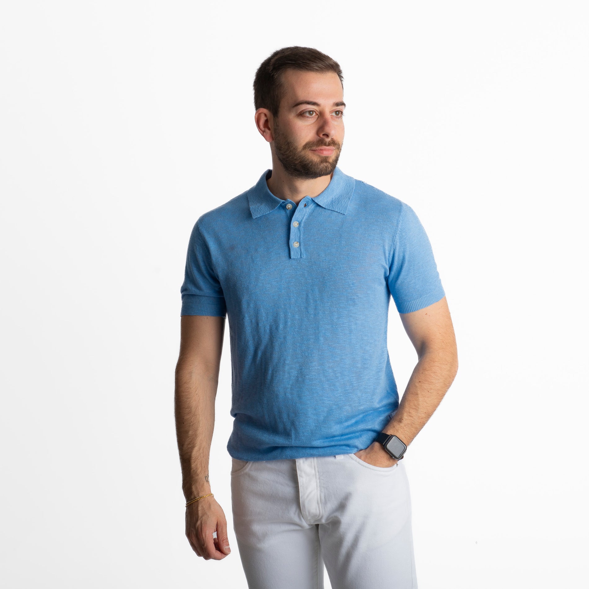 Polo Uomo Maiori Azzurra