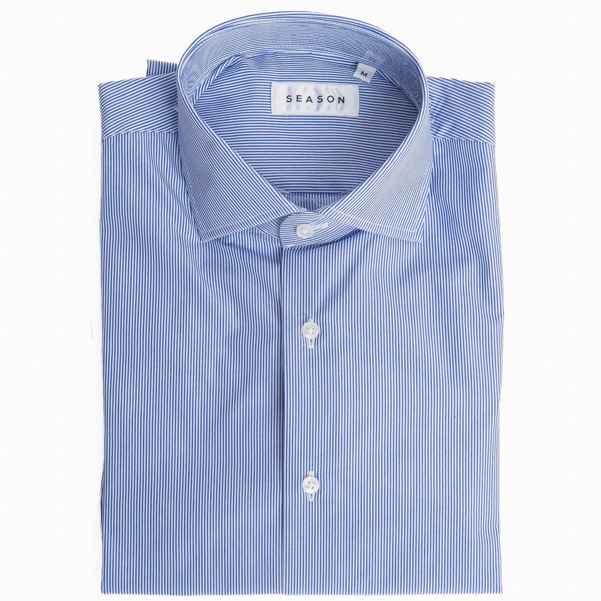 Camicia Mille Righe Blu 254
