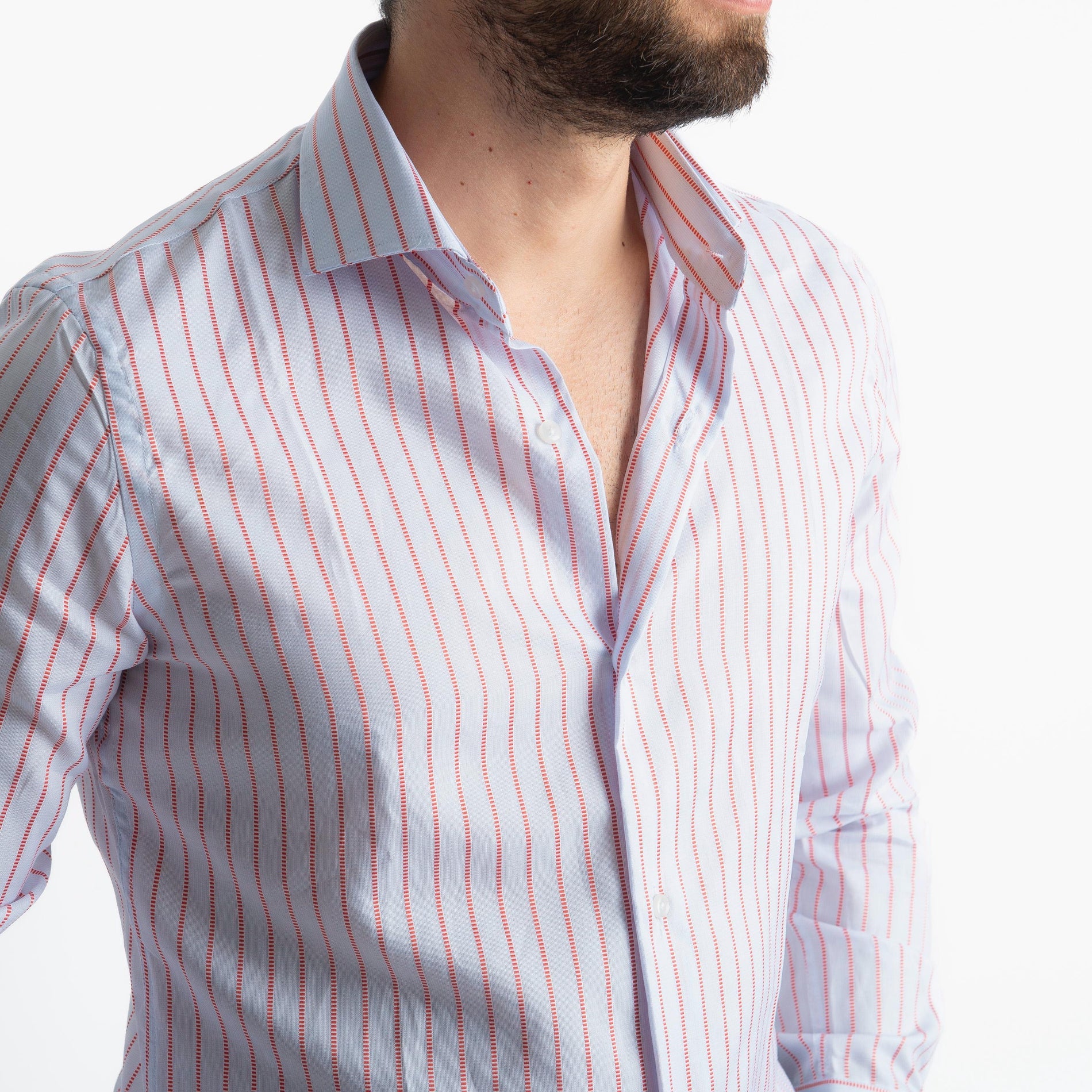 Camicia Old Money 4230 Celeste
