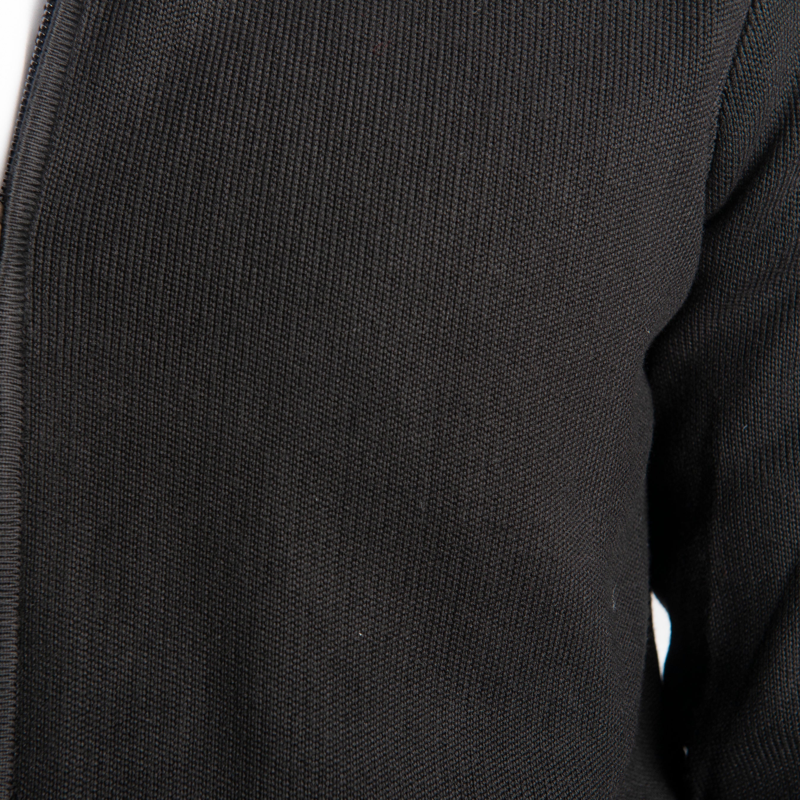 Cardigan Con Zip 251167 Nero