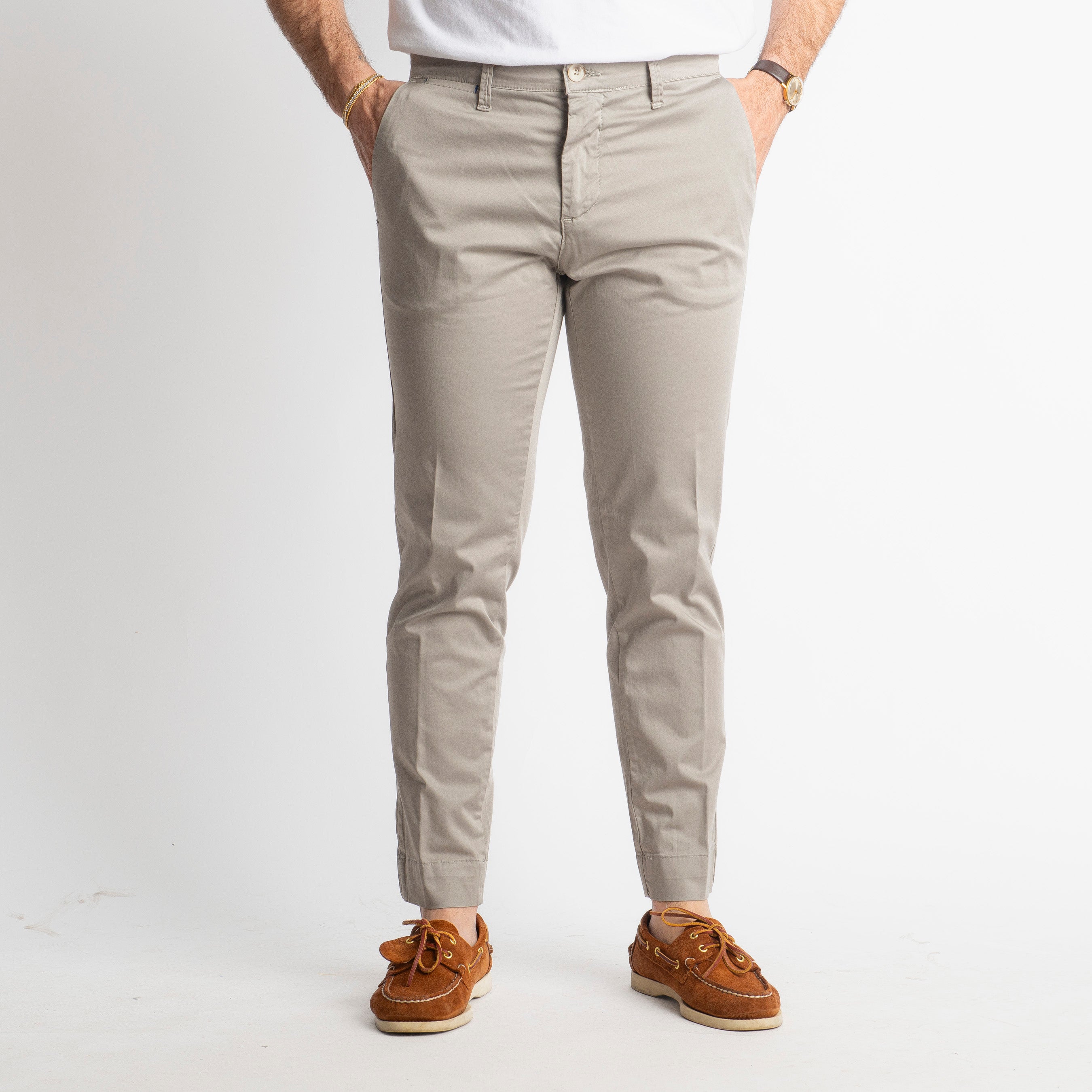 Pantalone Chino Grigio