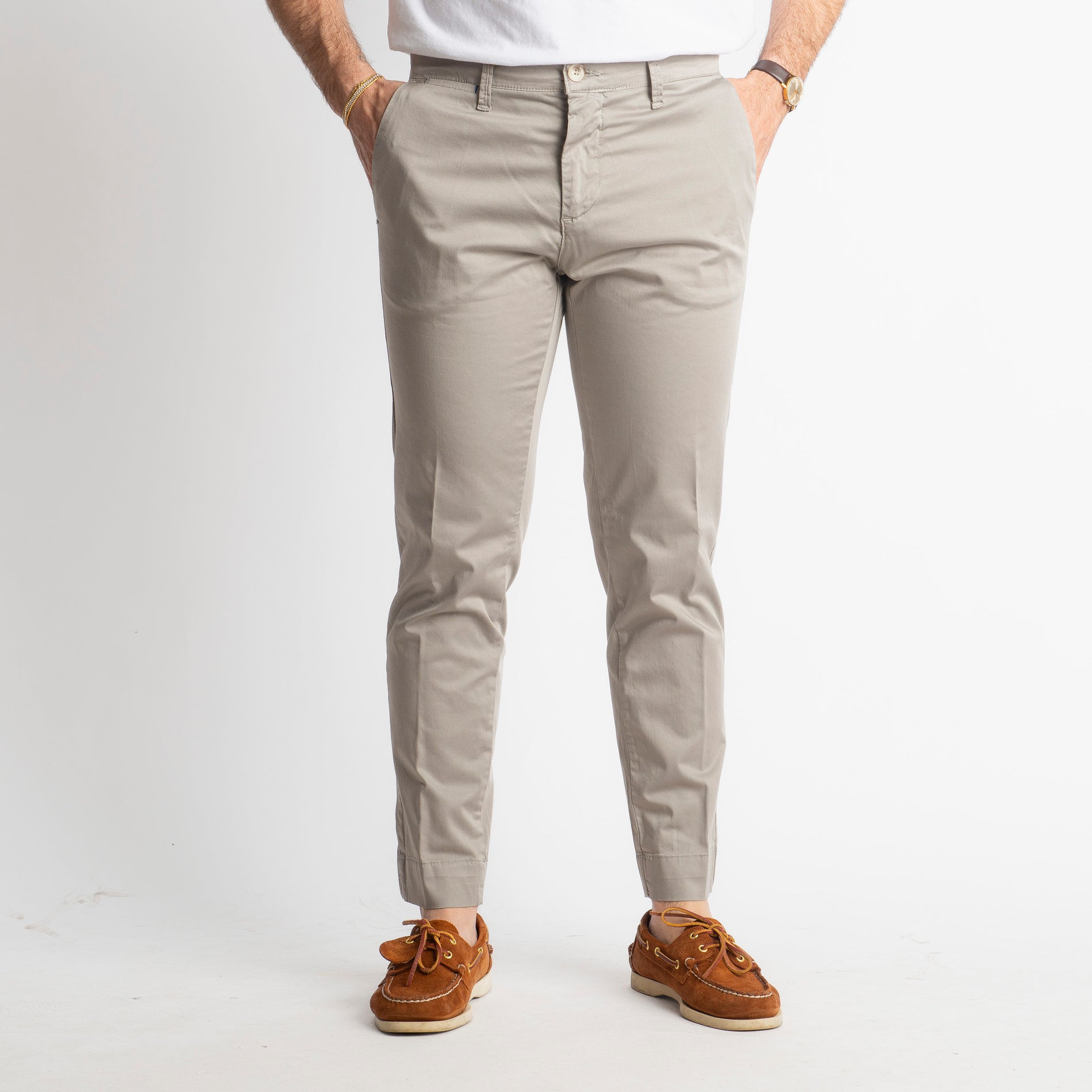 Pantalone Chino Grigio
