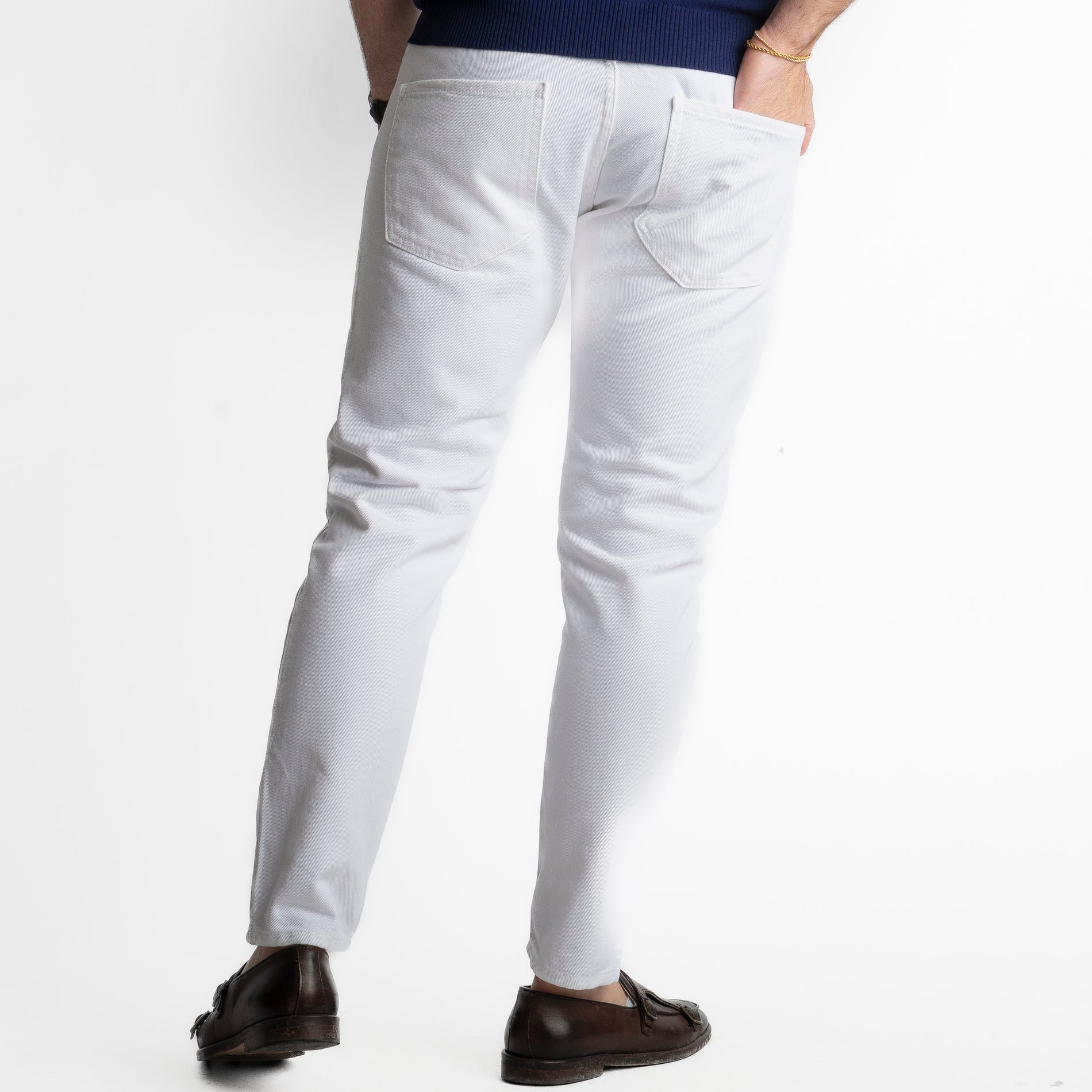 Jeans Slim Fit Bianco