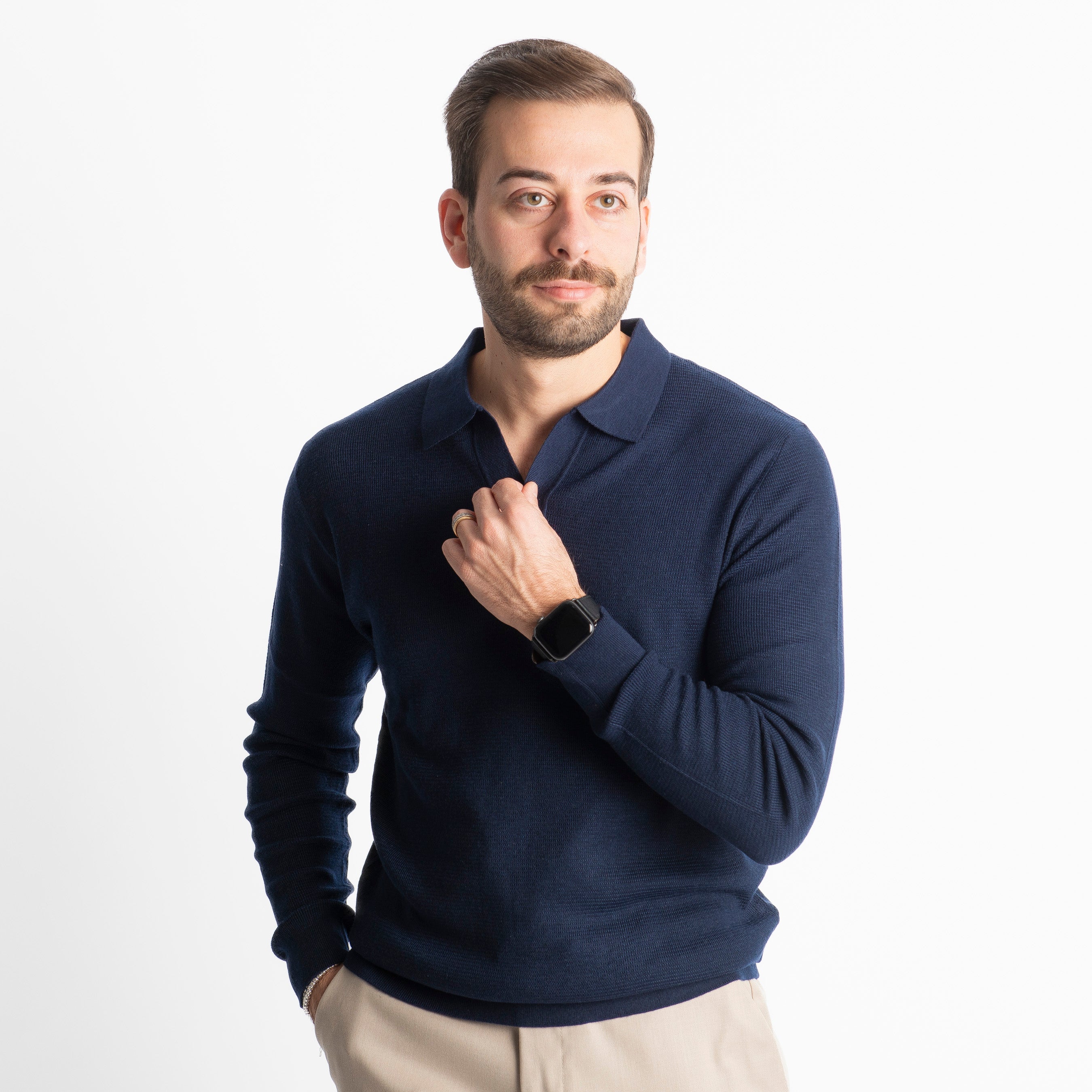 Polo Derby MI08PR Blu