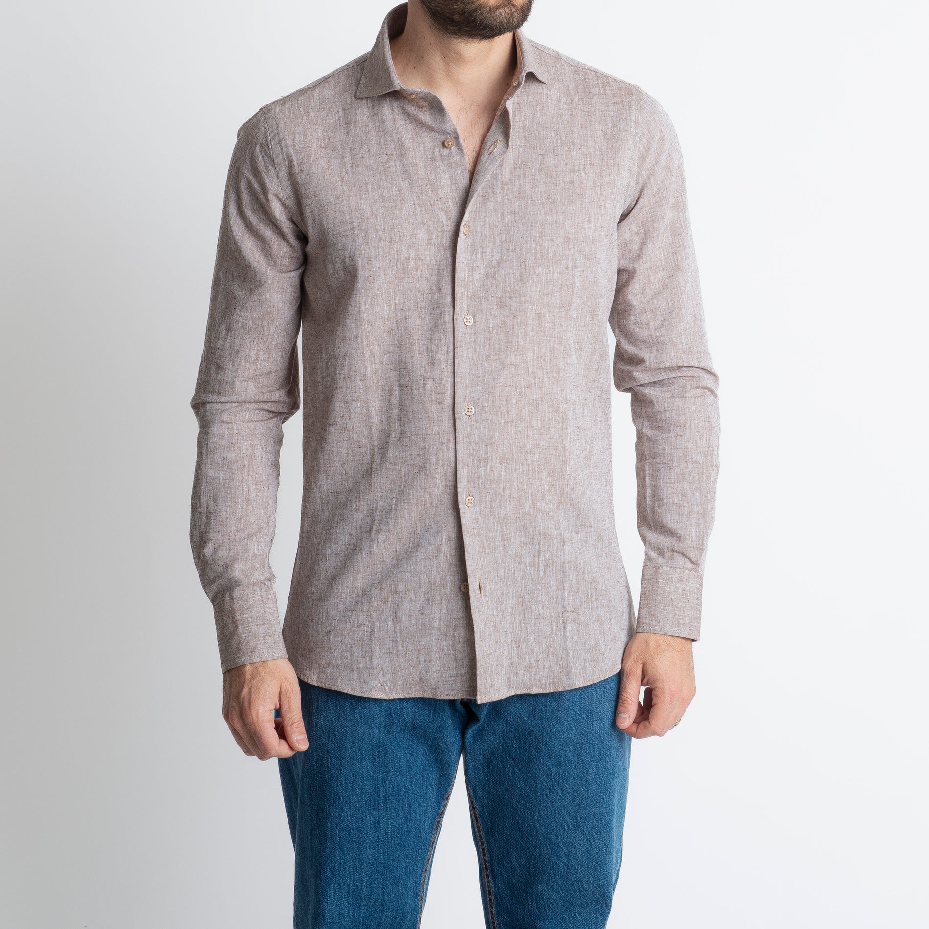 Camicia in Lino Moro