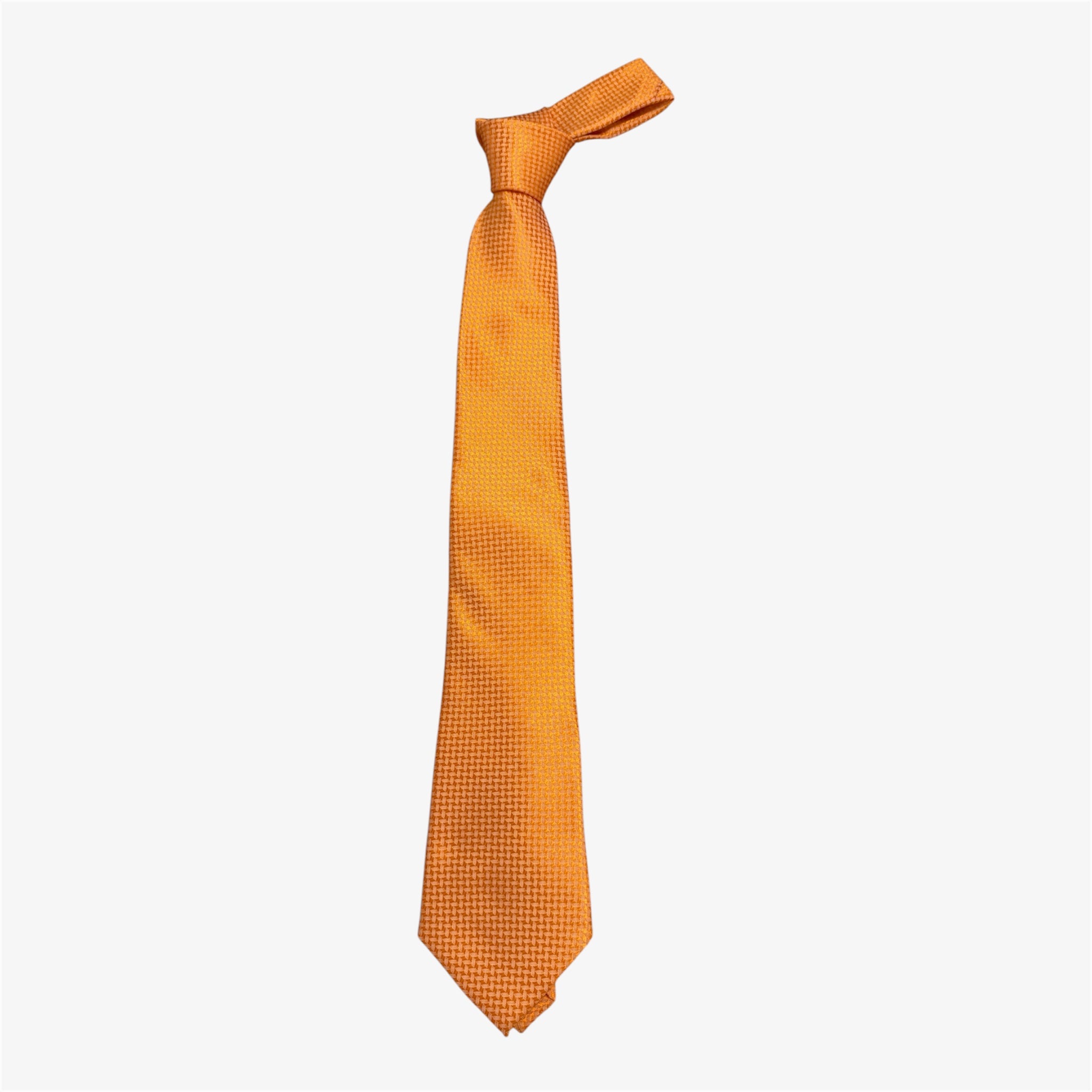 Cravatta Fondo Arancio 01