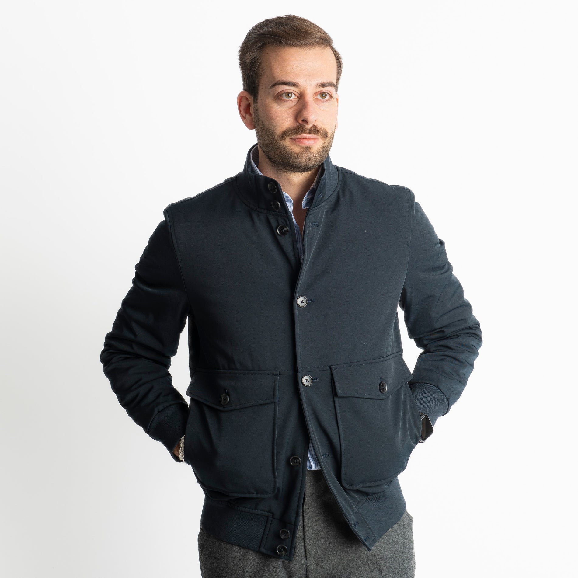 Giubbotto Polo  GF76 Blu