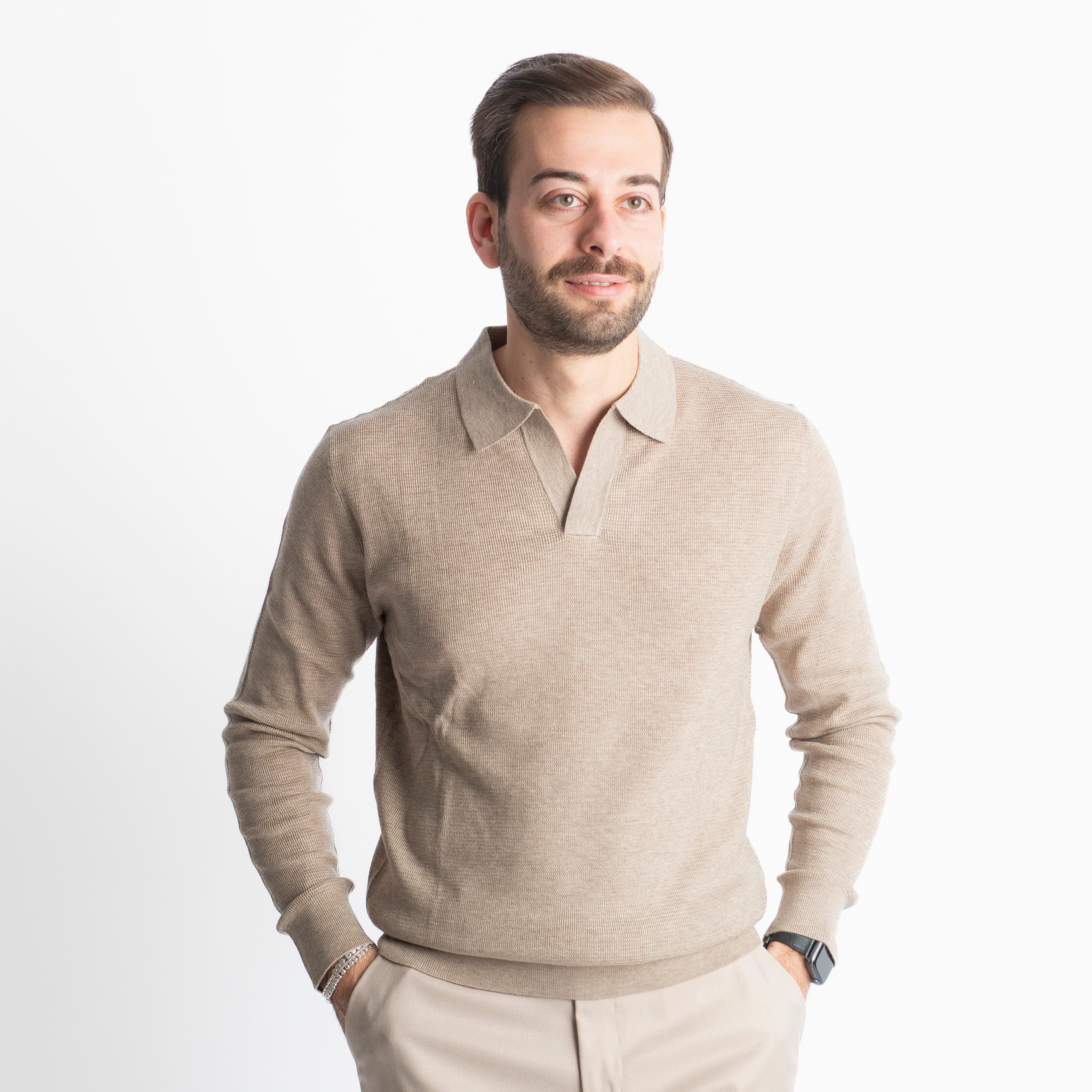 Polo Derby MI08PR Beige