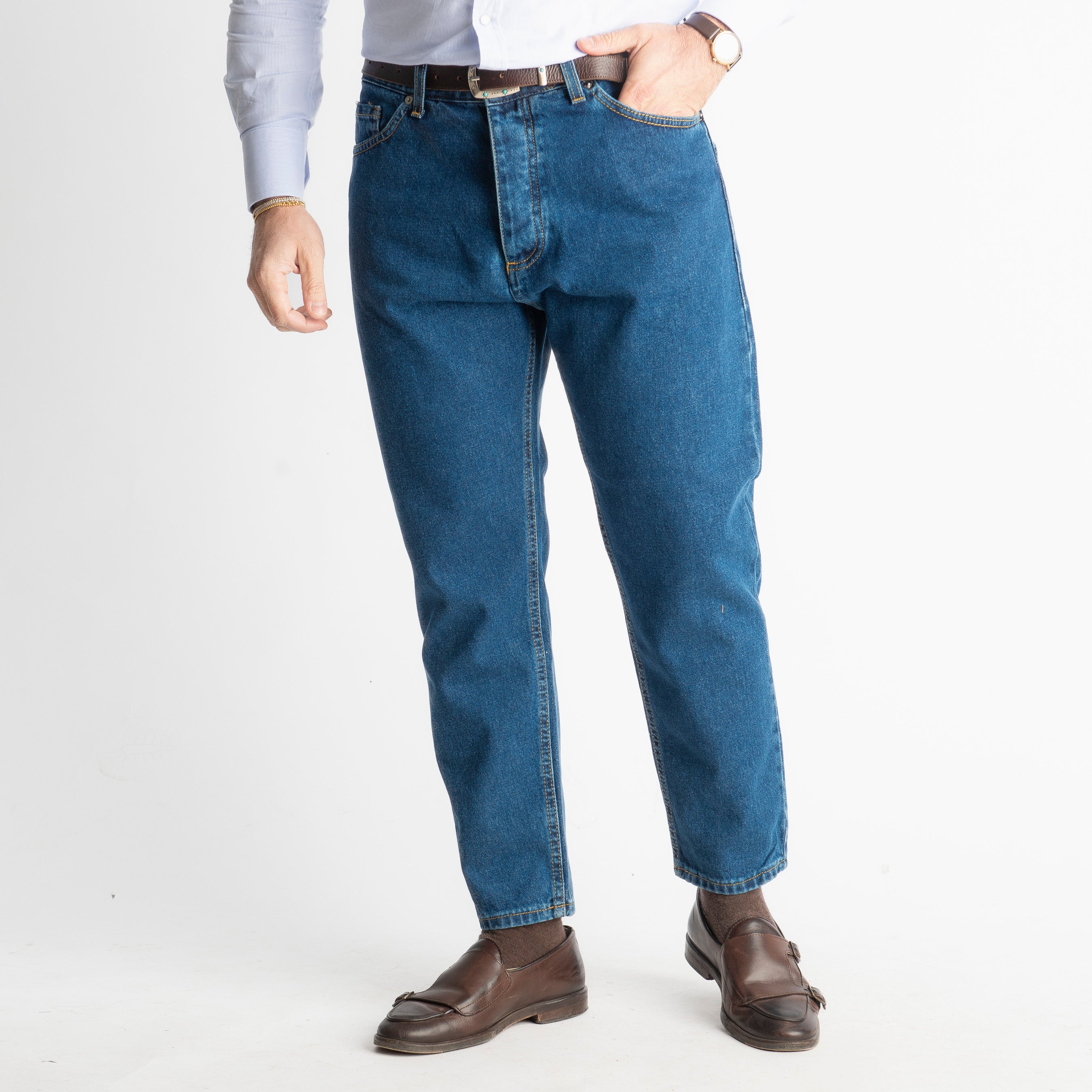 Jeans Uomo Carrot Fit S155