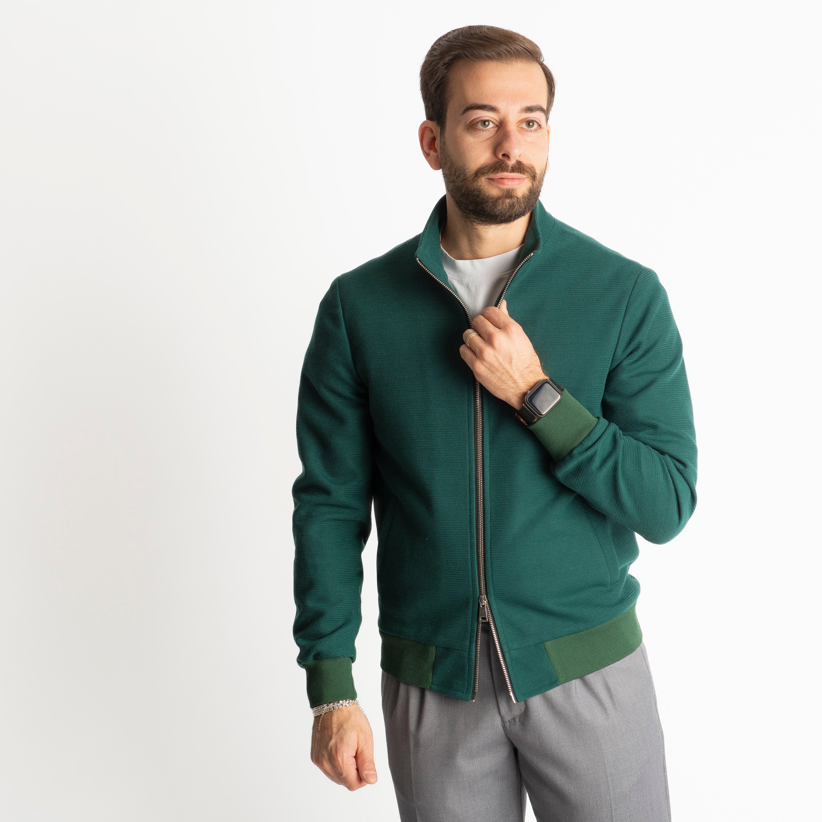 Giubbotto Doppio Cursore Grido Verde