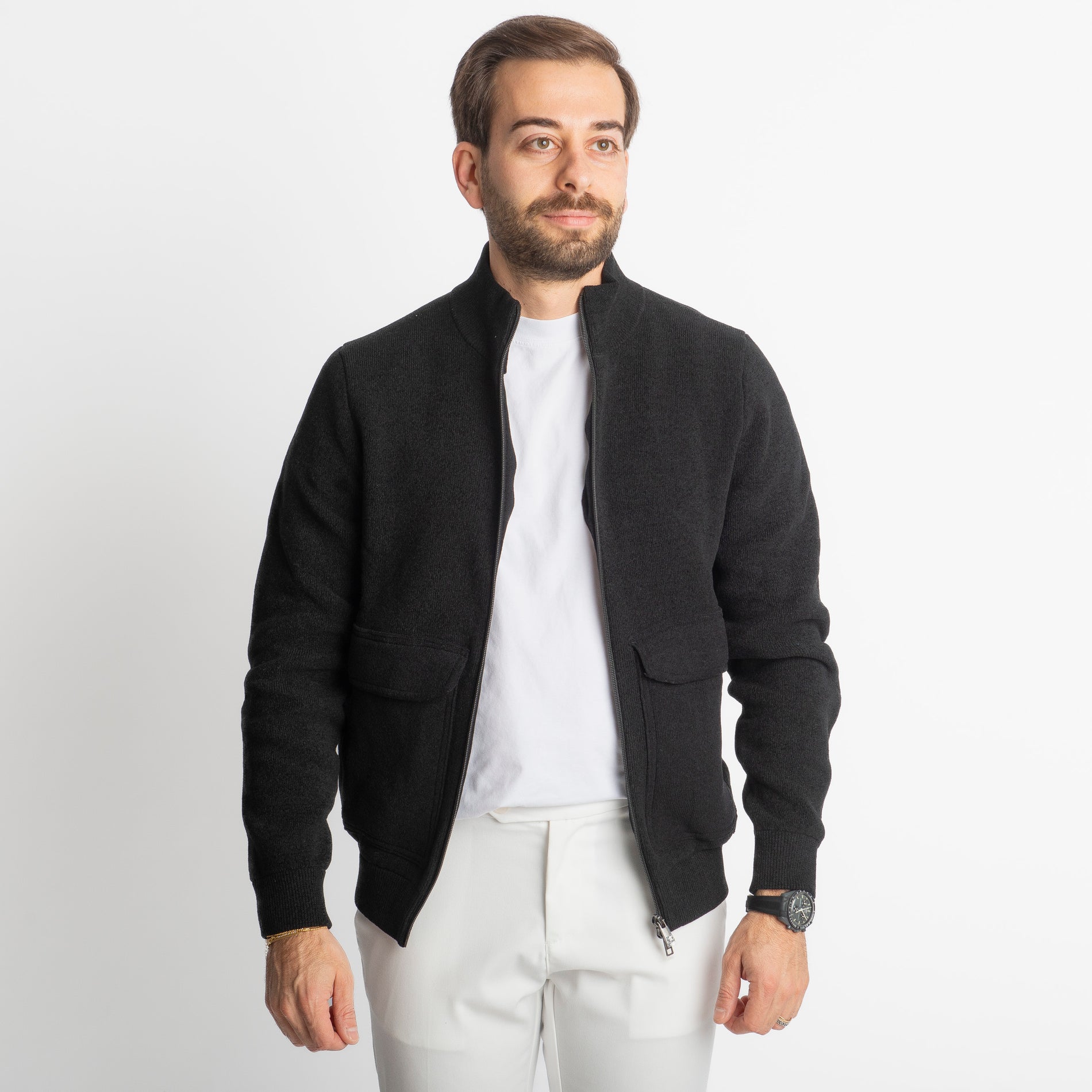 Maglia Giubbotto 754192 Nero