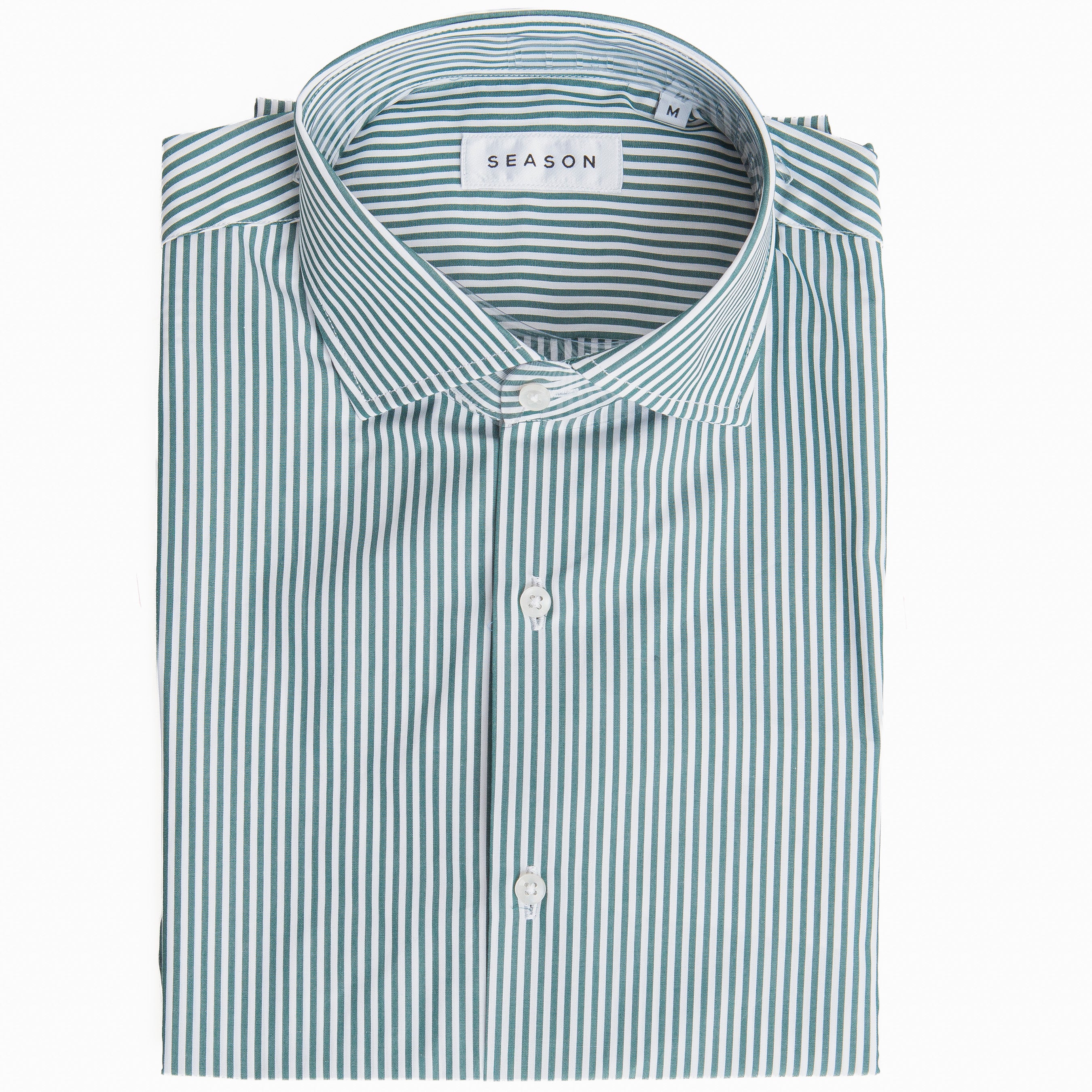 Camicia Rigata Verde 290