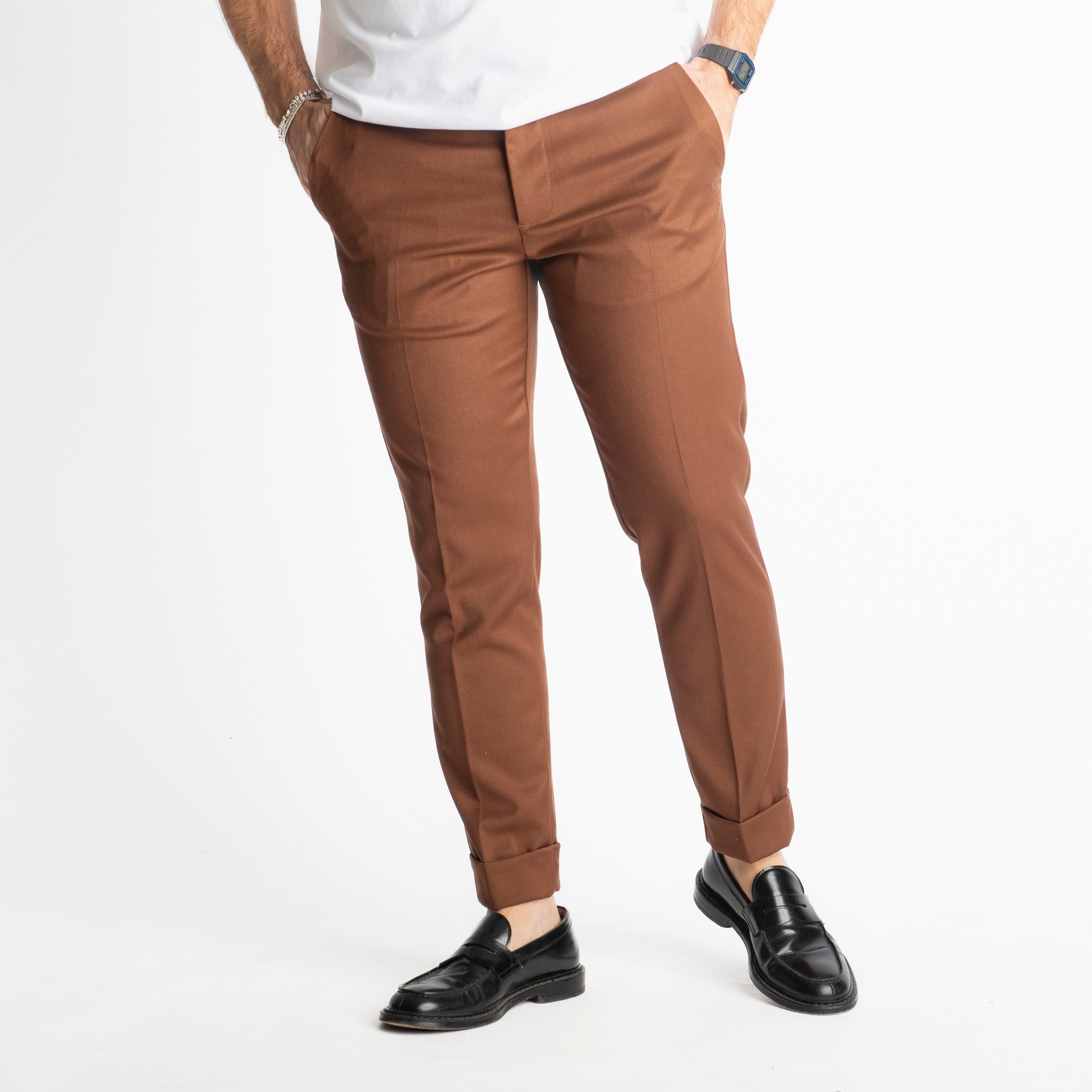 Pantalone Napoli Tabacco