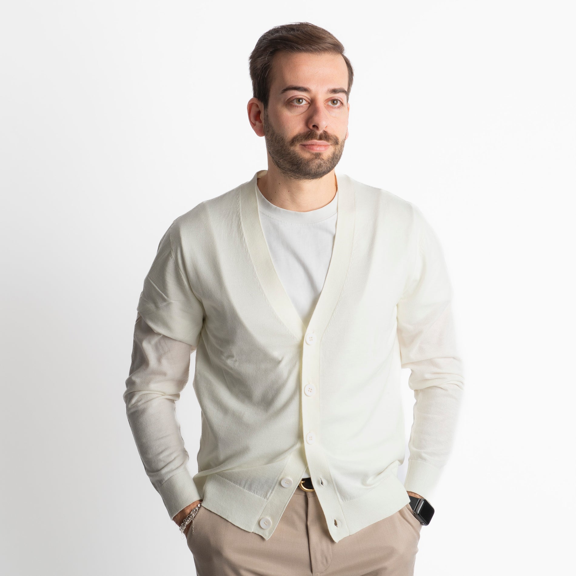 Cardigan 2133 Panna