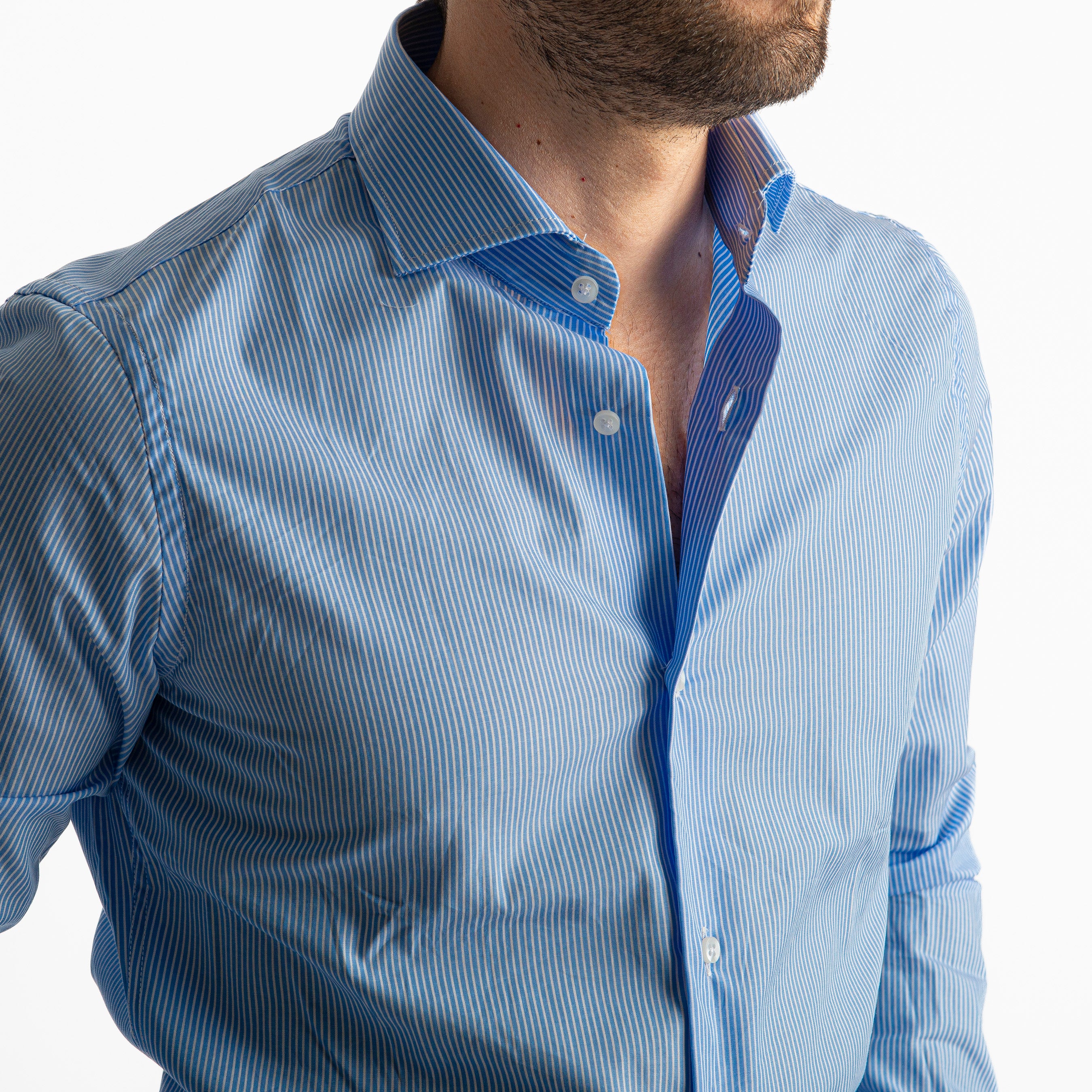 Camicia Bari 515 Rigo Celeste