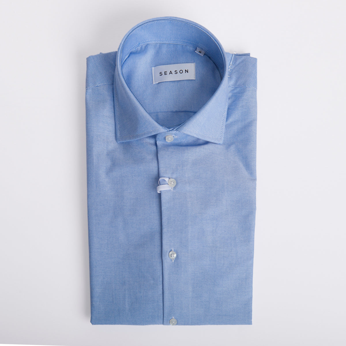 Camicia Oxford Doppio Ritorto Celeste