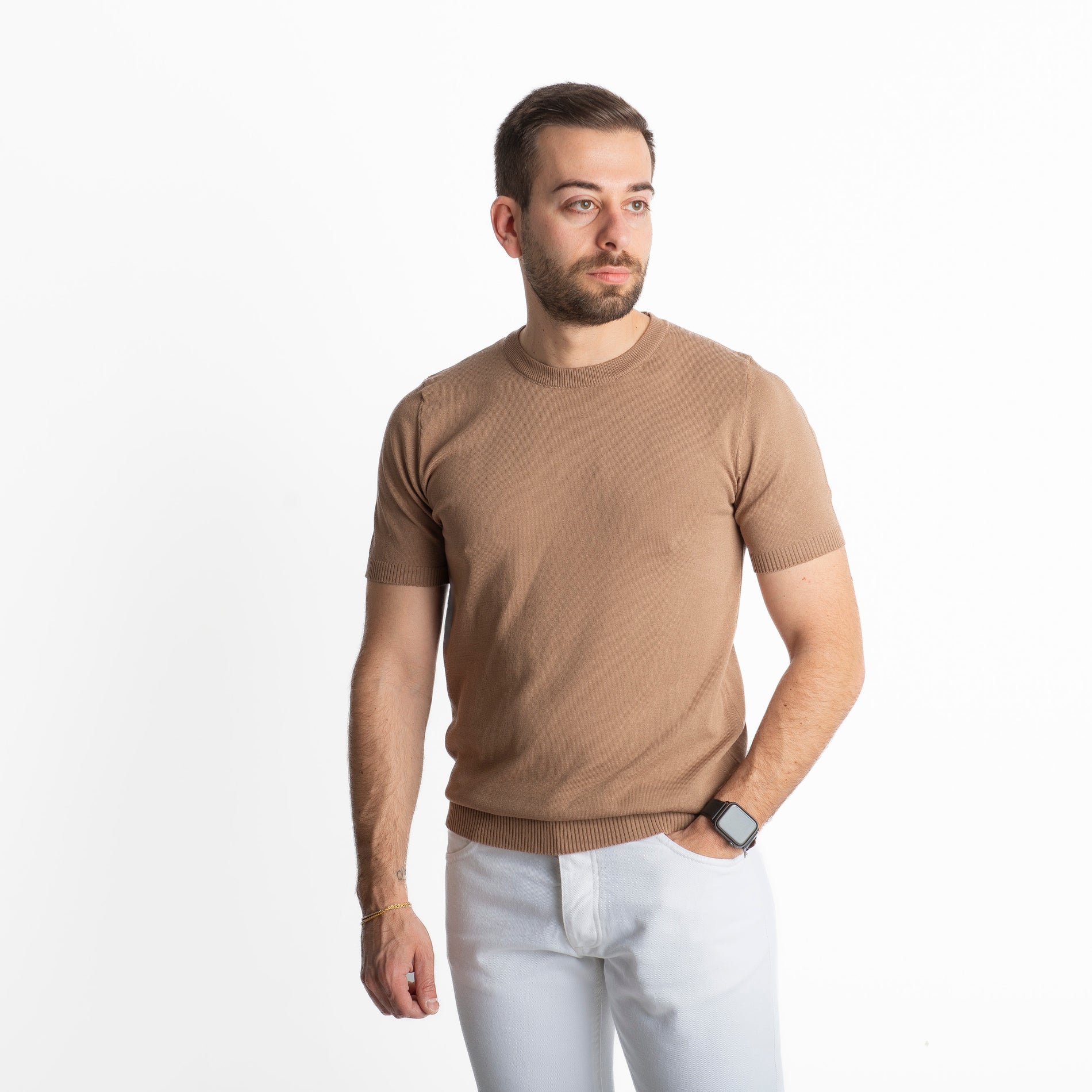 T-shirt in Maglia Terra