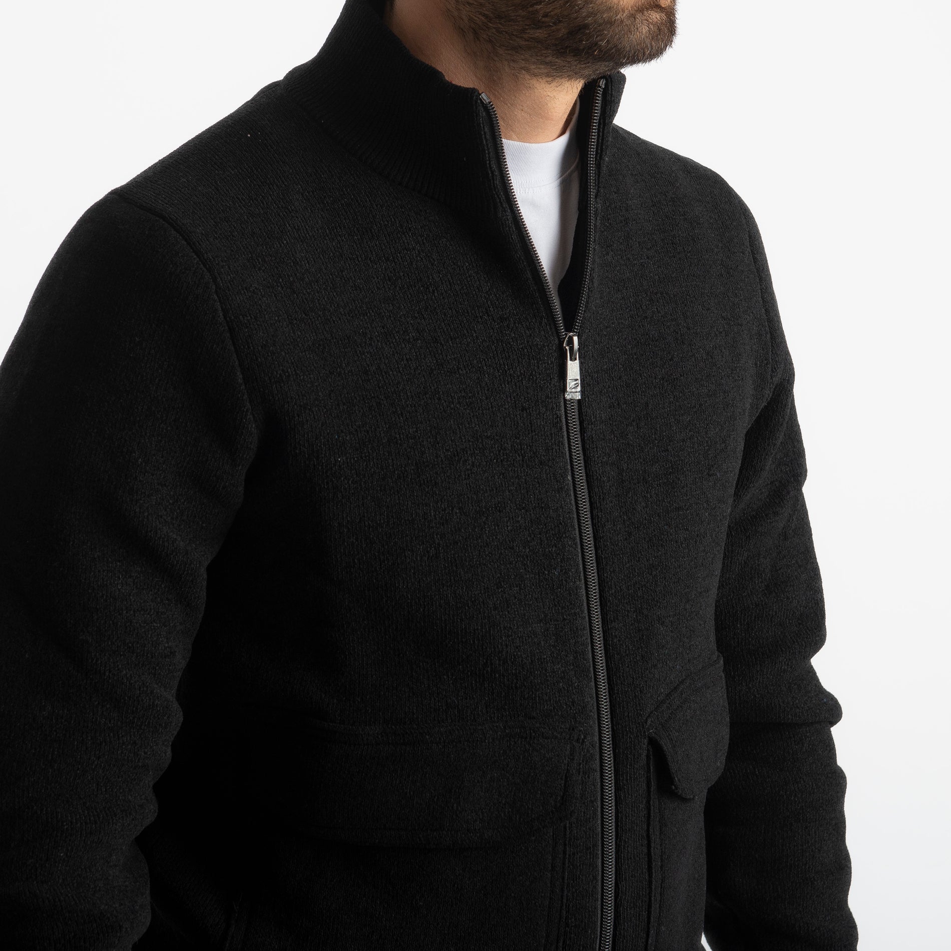 Maglia Giubbotto 754192 Nero