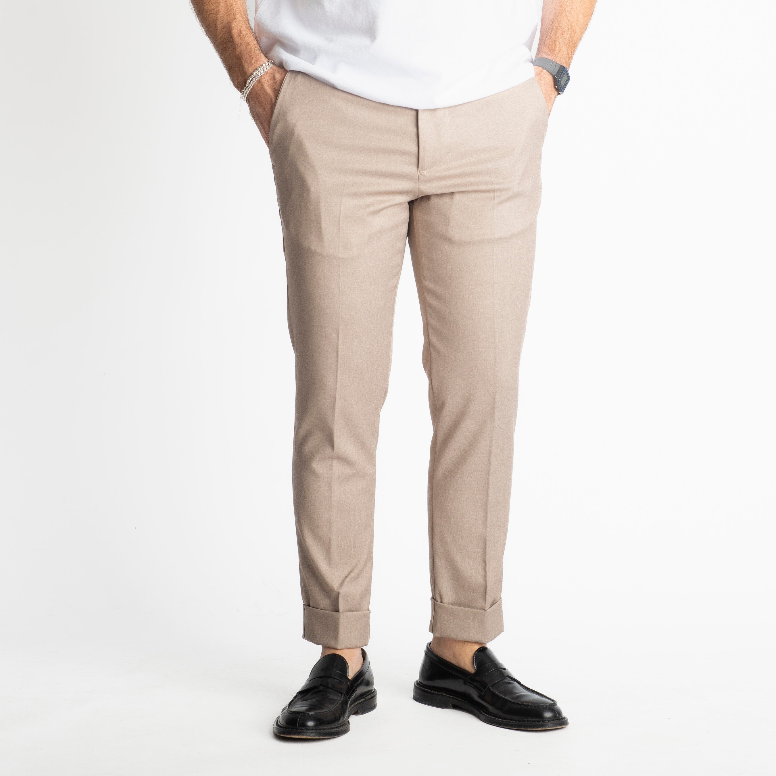 Pantalone Napoli Beige