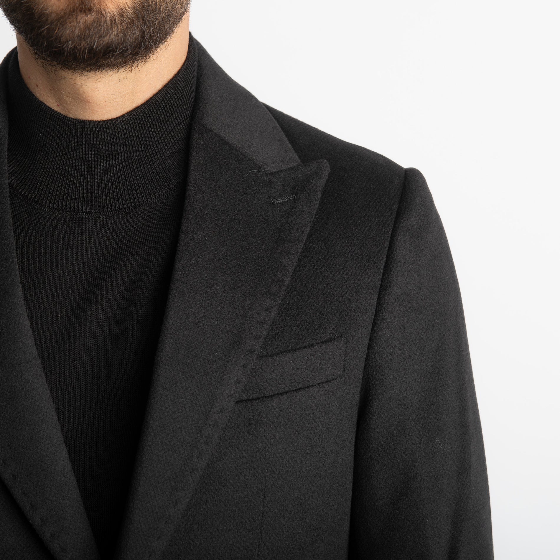Cappotto Uomo DF18 Nero