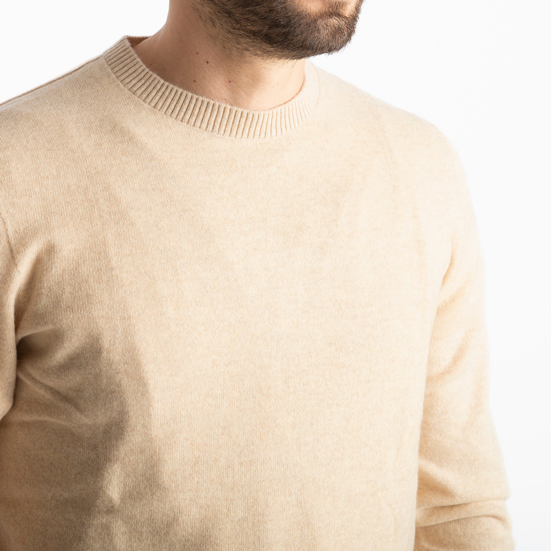 Maglioncino In Cashemere CA01 Beige