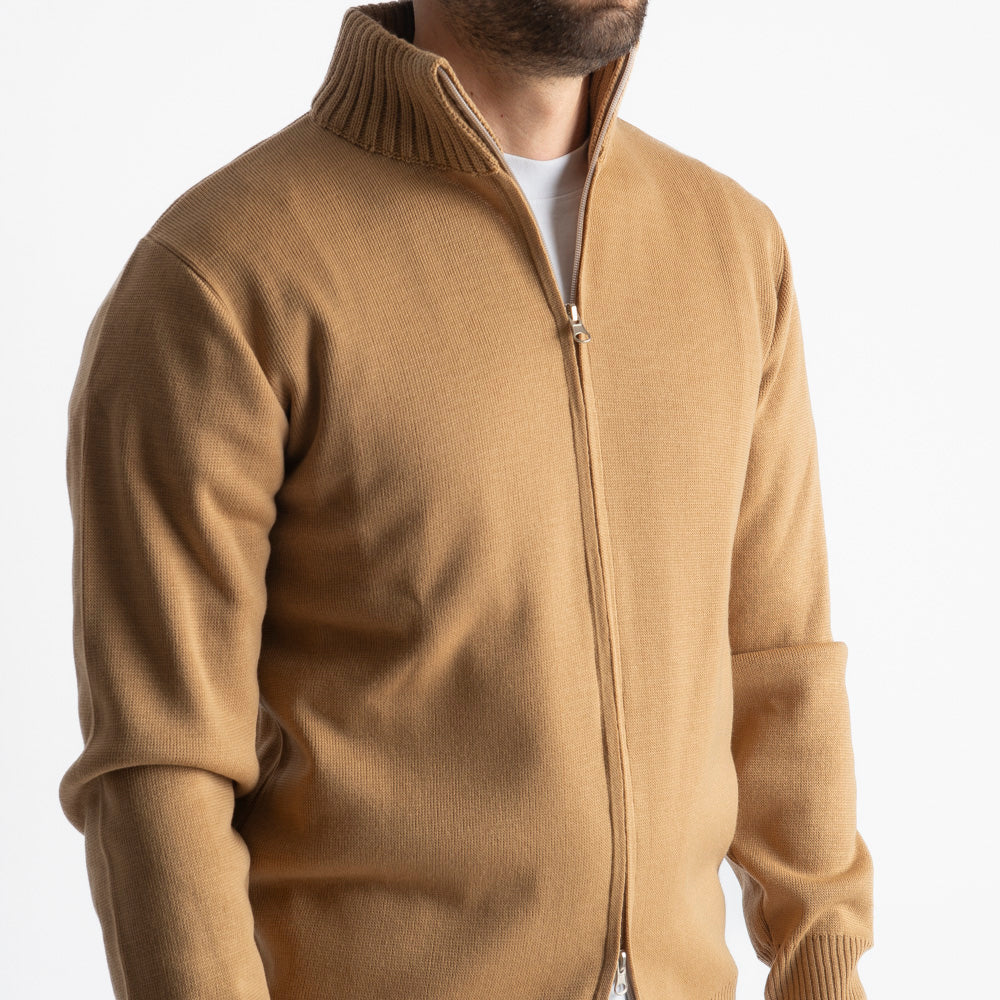 Maglione Barolo Doppio Cursore Beige