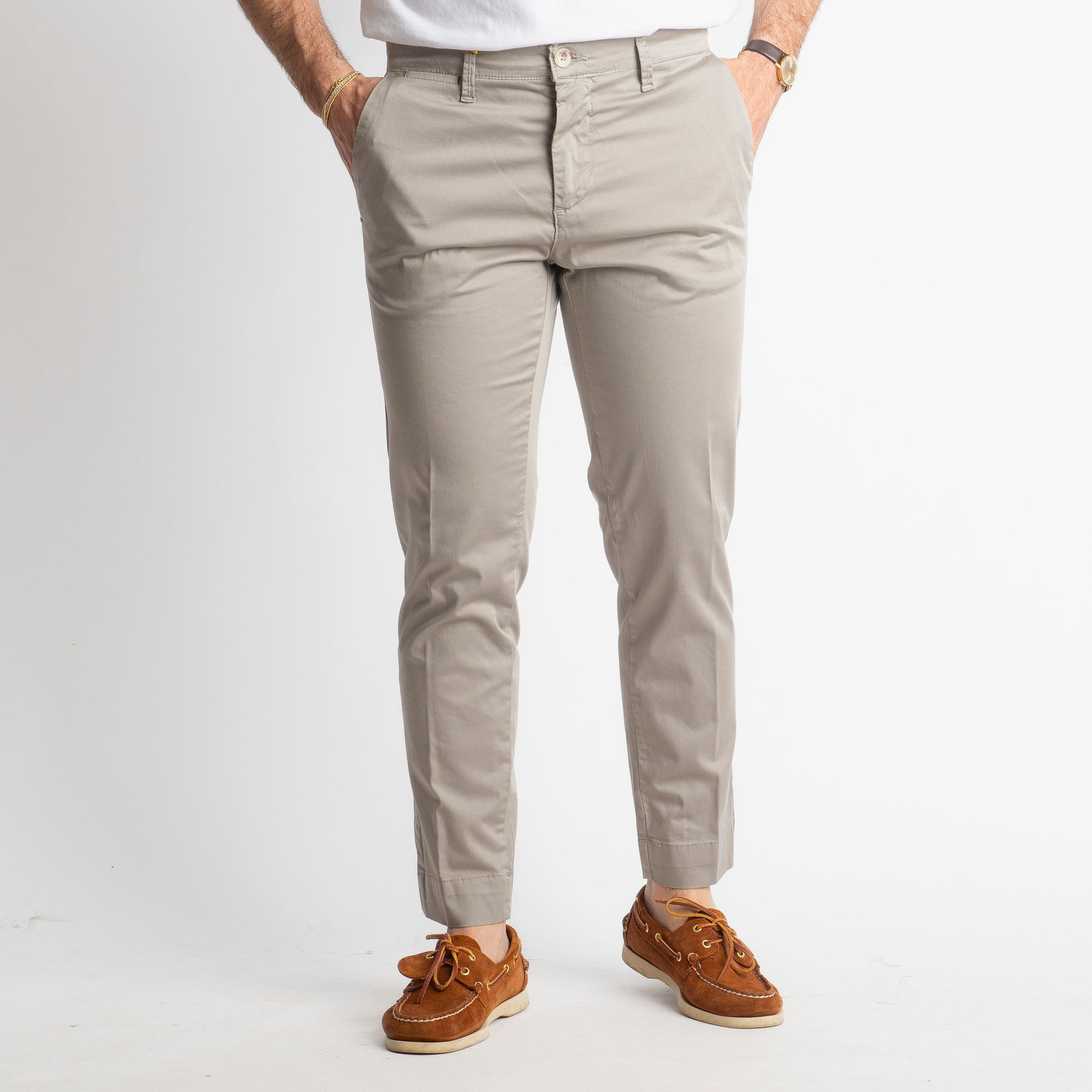 Pantalone Chino Grigio