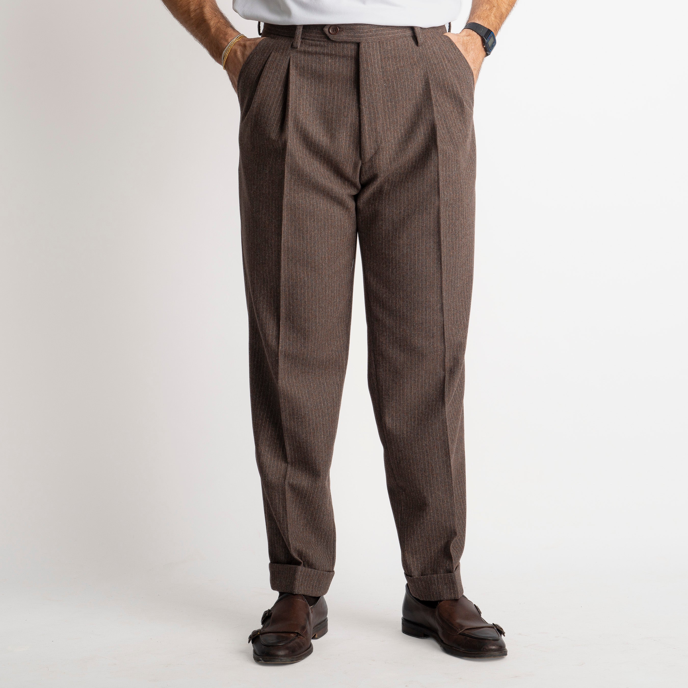 Pantalone Mecenate TO8033 in Lana Testa di Moro