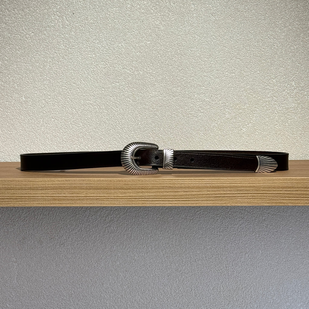 Cintura Texana in Cuoio Trittico Testa di Moro