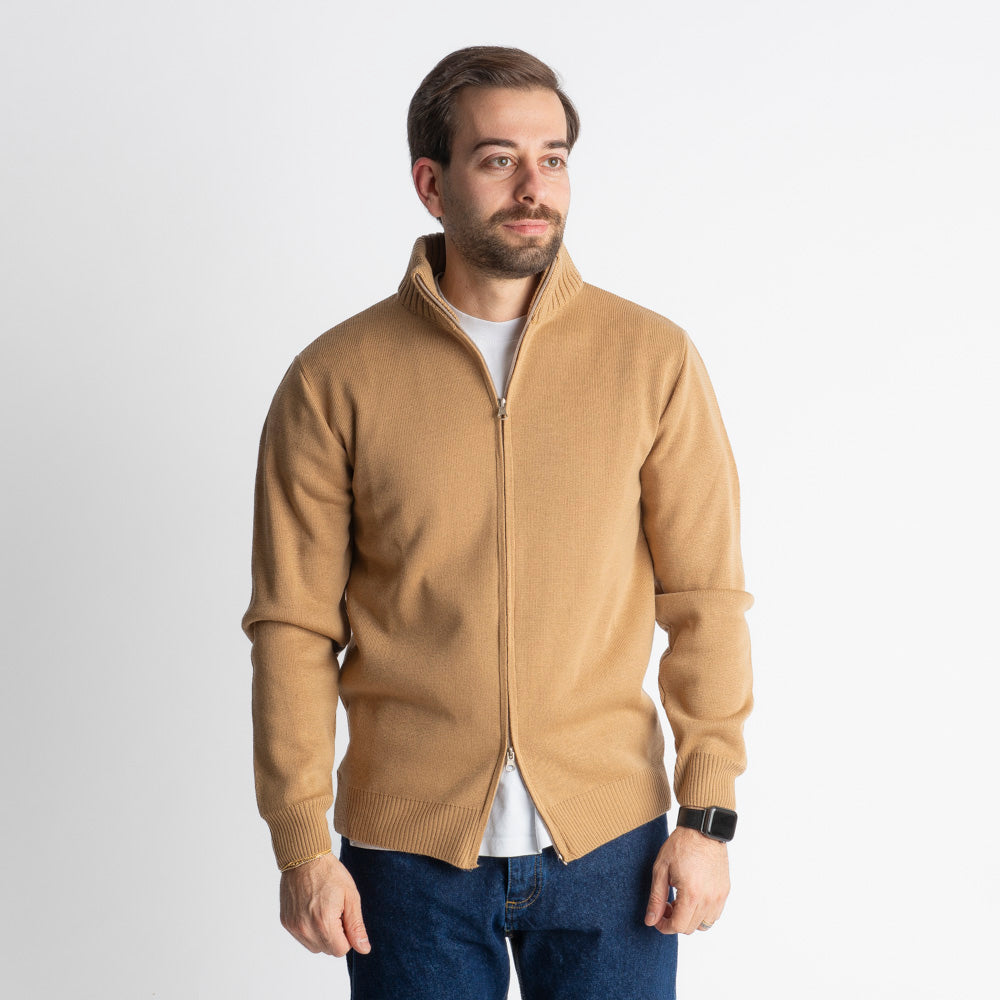 Maglione Barolo Doppio Cursore Beige