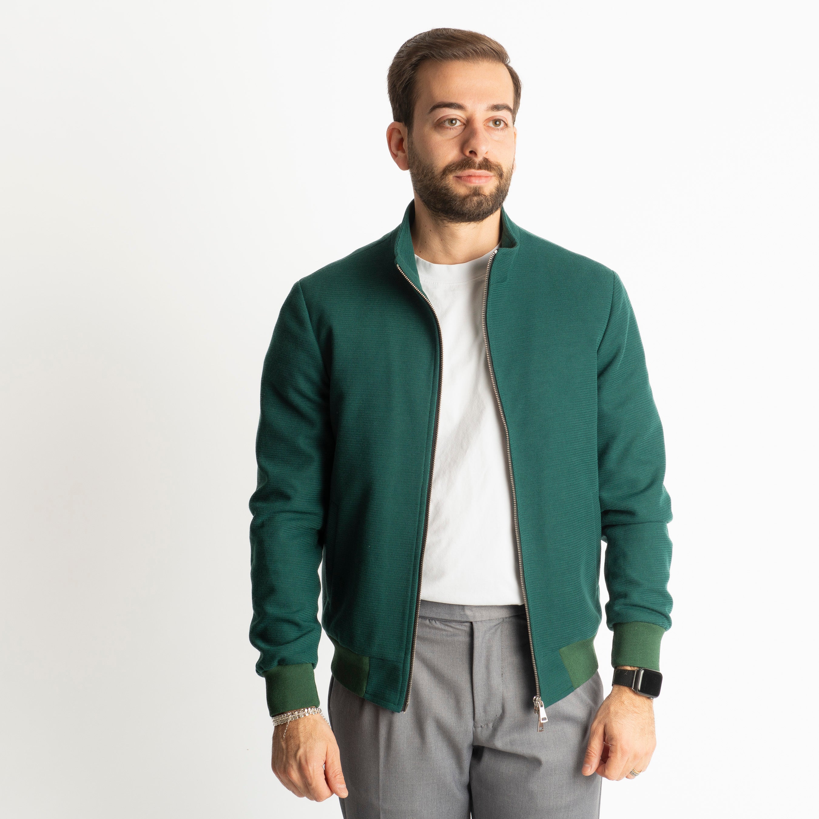 Giubbotto Doppio Cursore Grido Verde