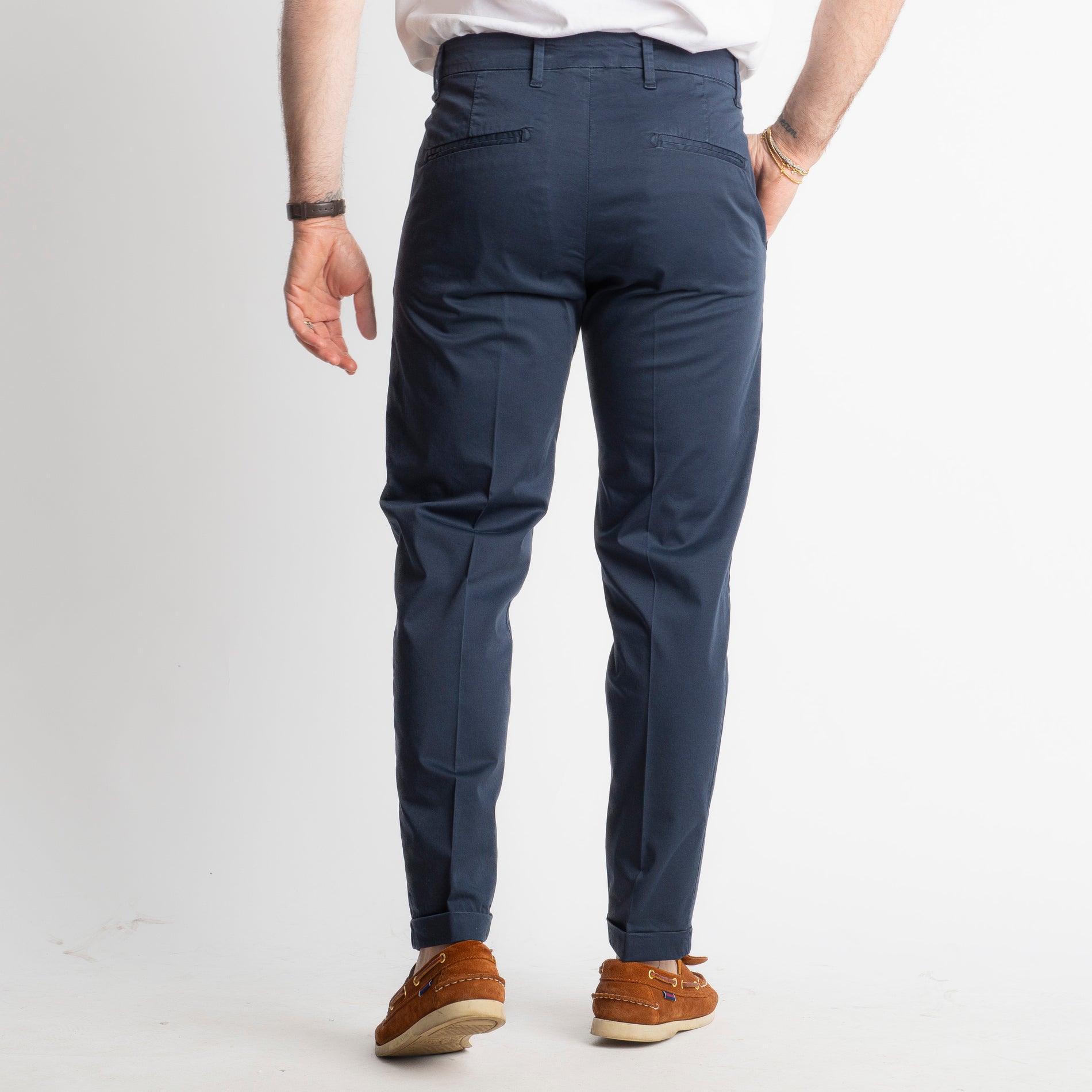 Pantalone Chino Blu