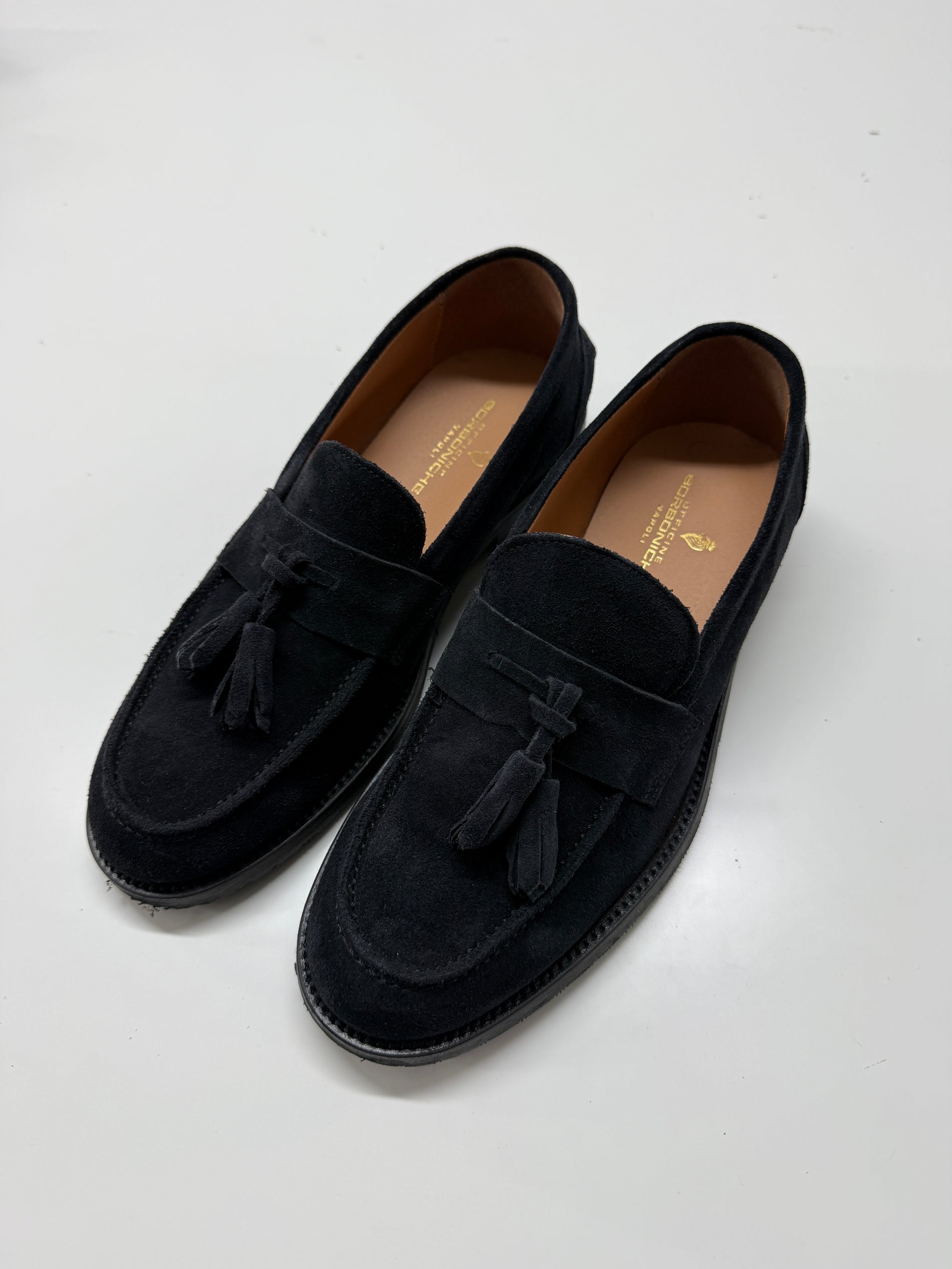 Mocassino Uomo Campanile Scamosciato Blu