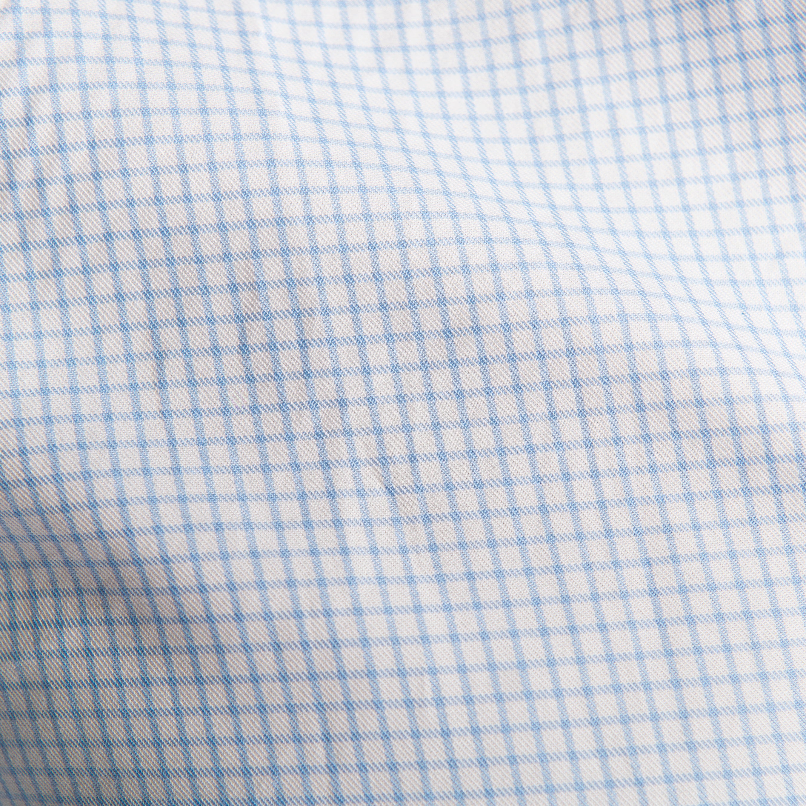 Camicia Bari Quadretti Celeste