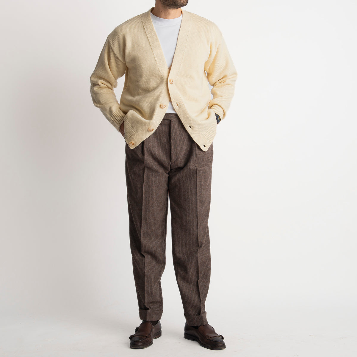 Pantalone Mecenate TO8033 in Lana Testa di Moro