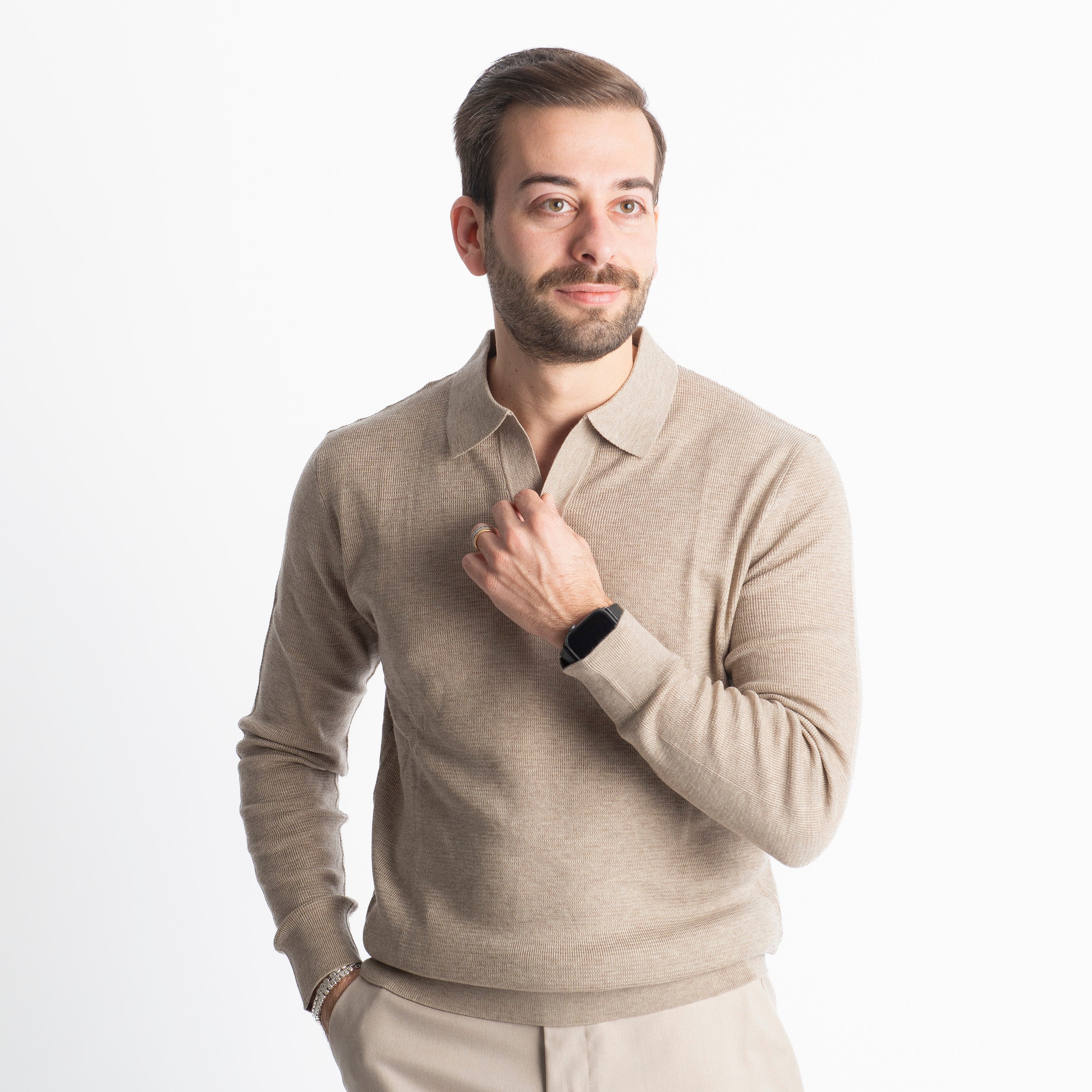 Polo Derby MI08PR Beige