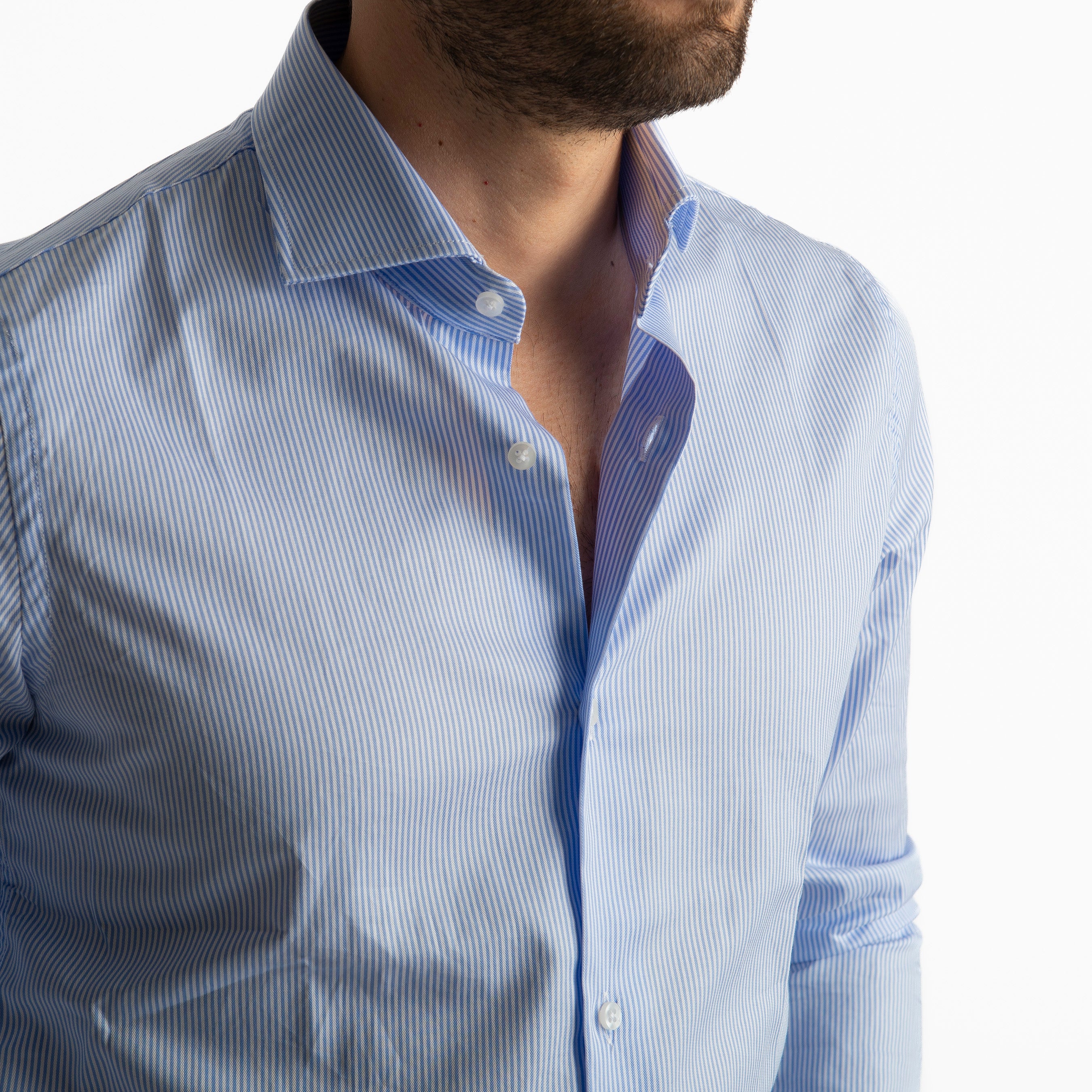 Camicia Bari 420 Rigo Celeste