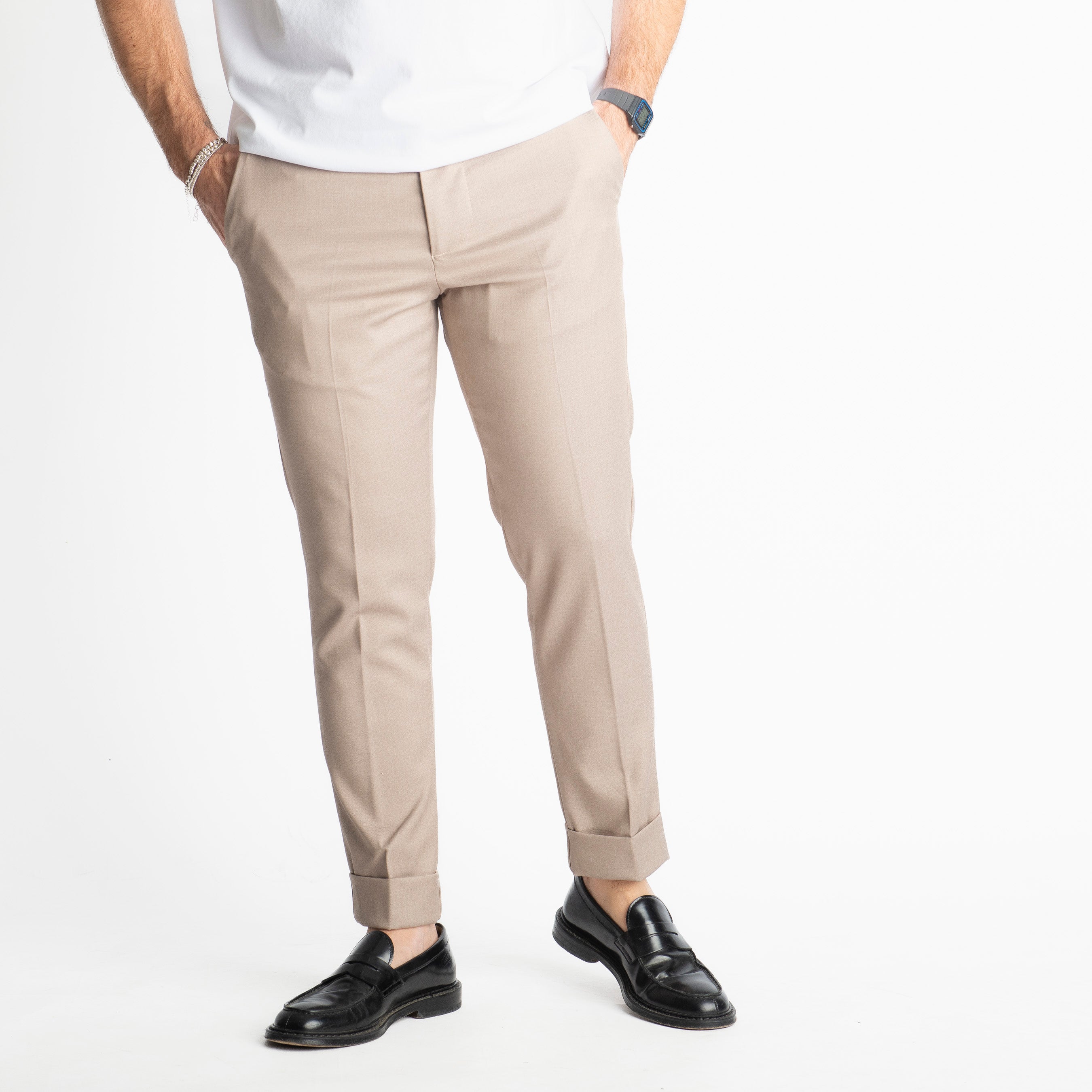 Pantalone Napoli Beige