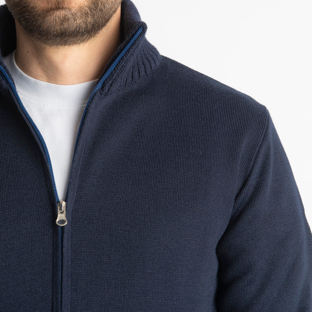 Maglione Barolo Doppio Cursore Blu