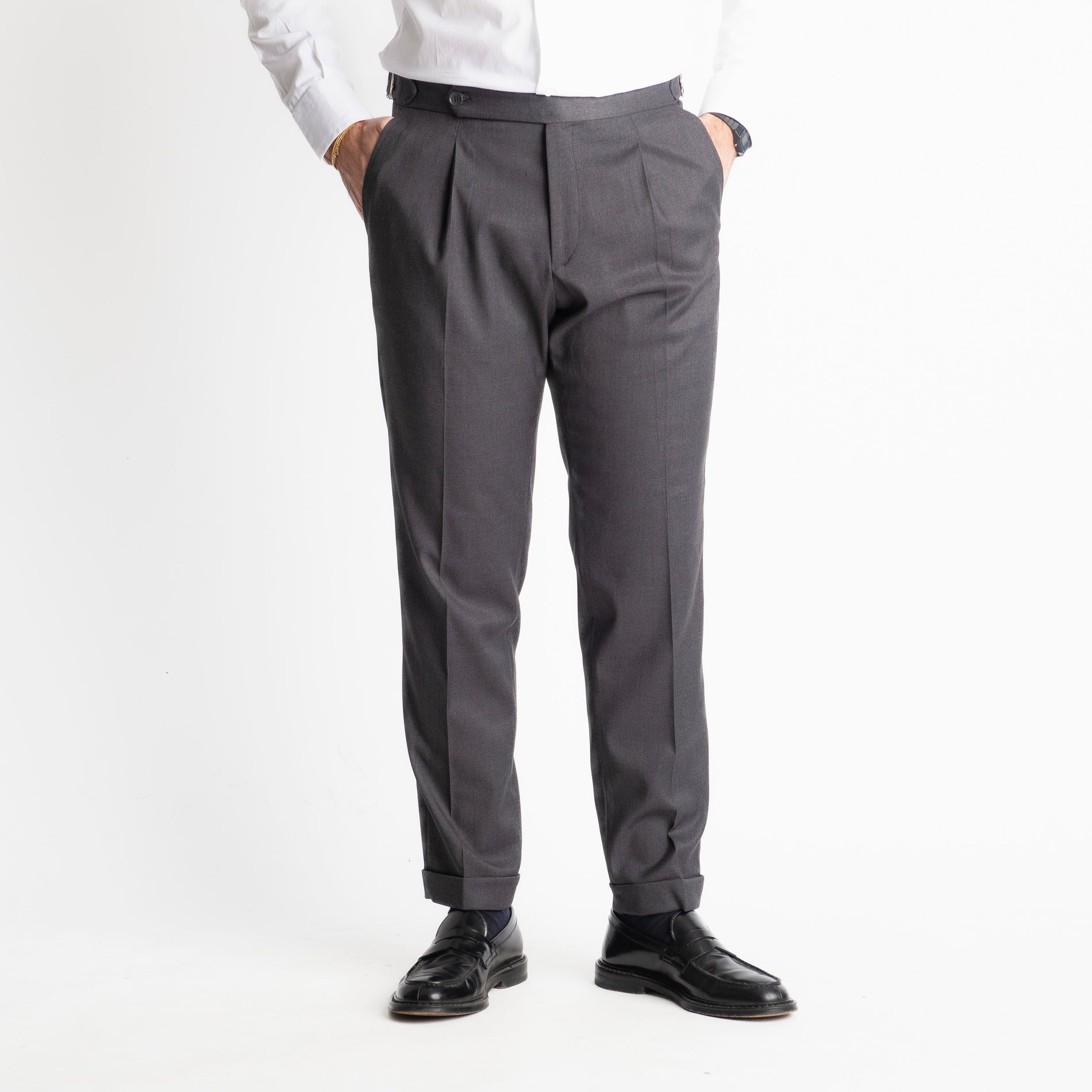 Pantalone Tennesse Doppia Fibbia TO8025 Grigio