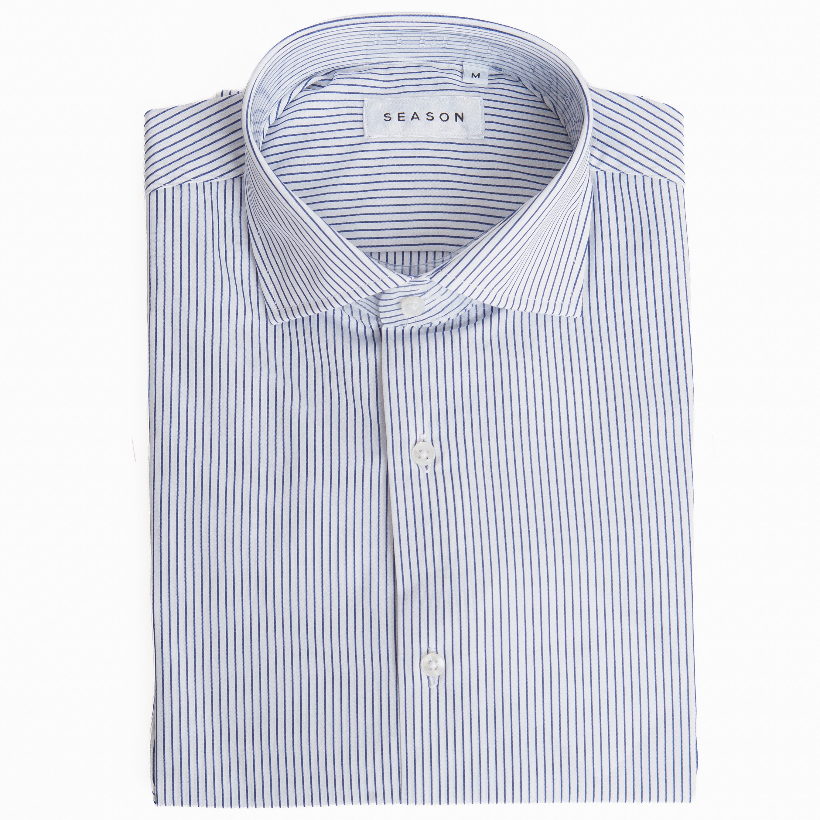Camicia Rigata Blu 256