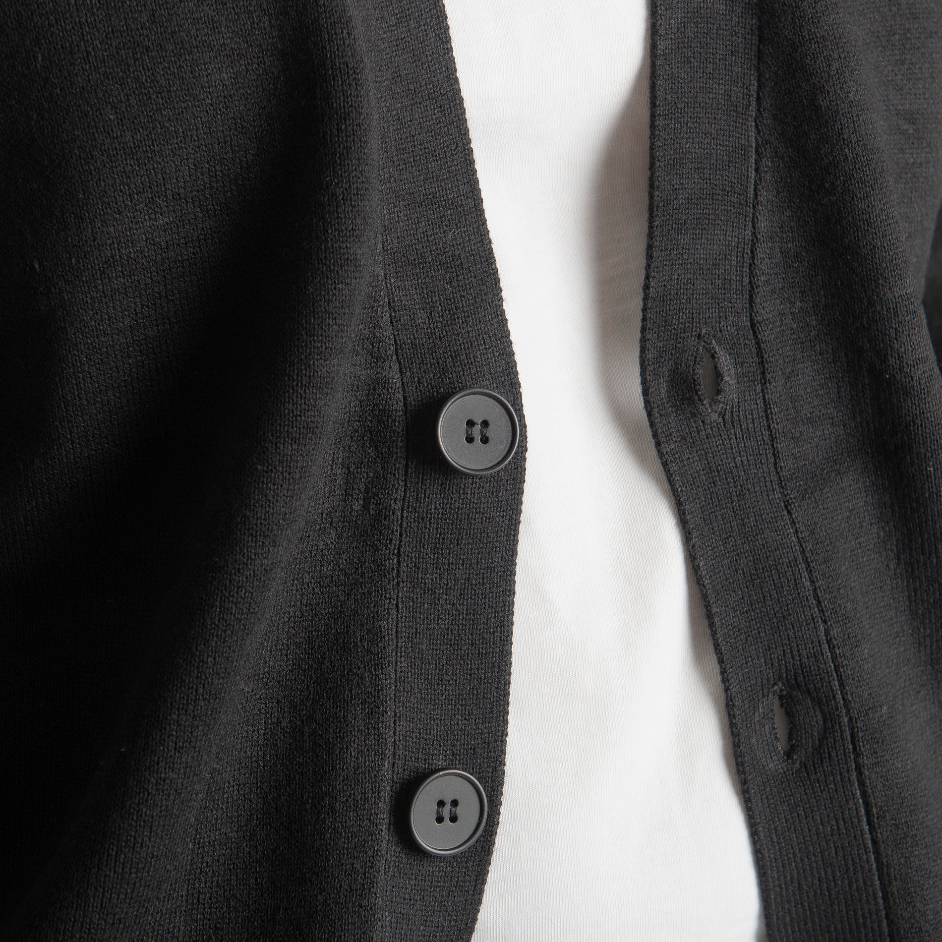 Cardigan Relax-fit W8602 Nero
