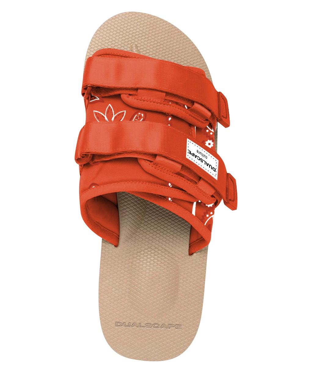 Dualscape Sandali Beige/Arancione Bandana DC-C05