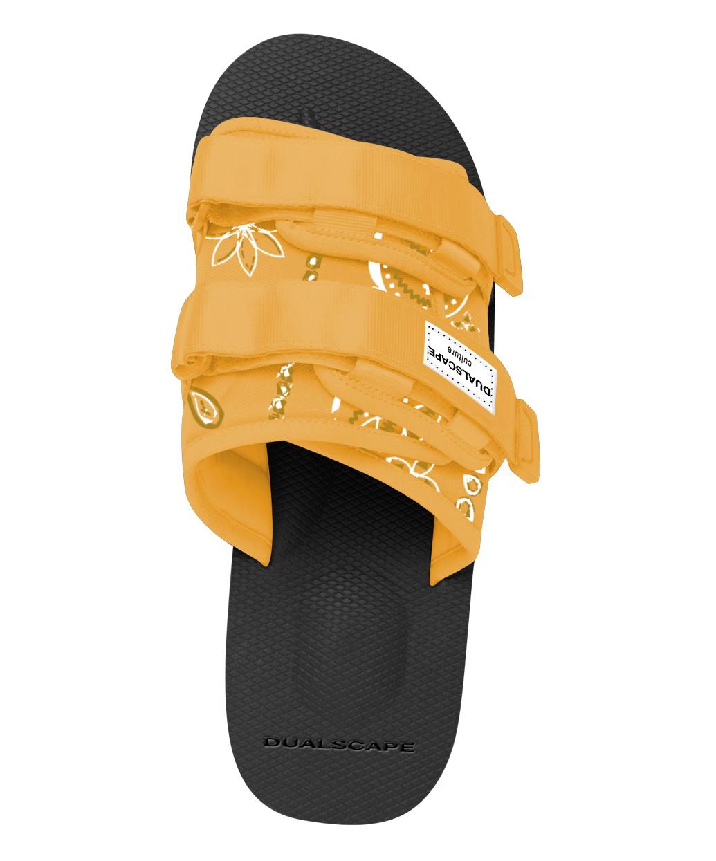 Dualscape Sandali Nero/Giallo Bandana DC-C07