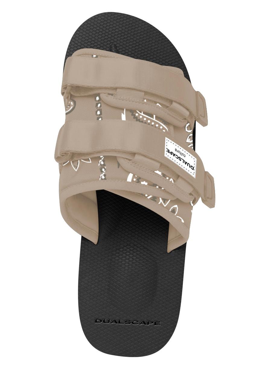 Dualscape Sandali Nero/Beige Bandana DC-C09
