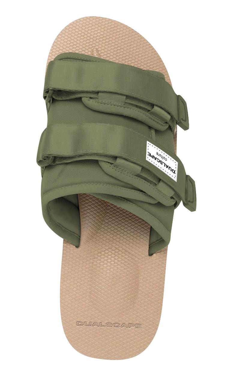 Dualscape Sandali Beige/Verde DC-C012
