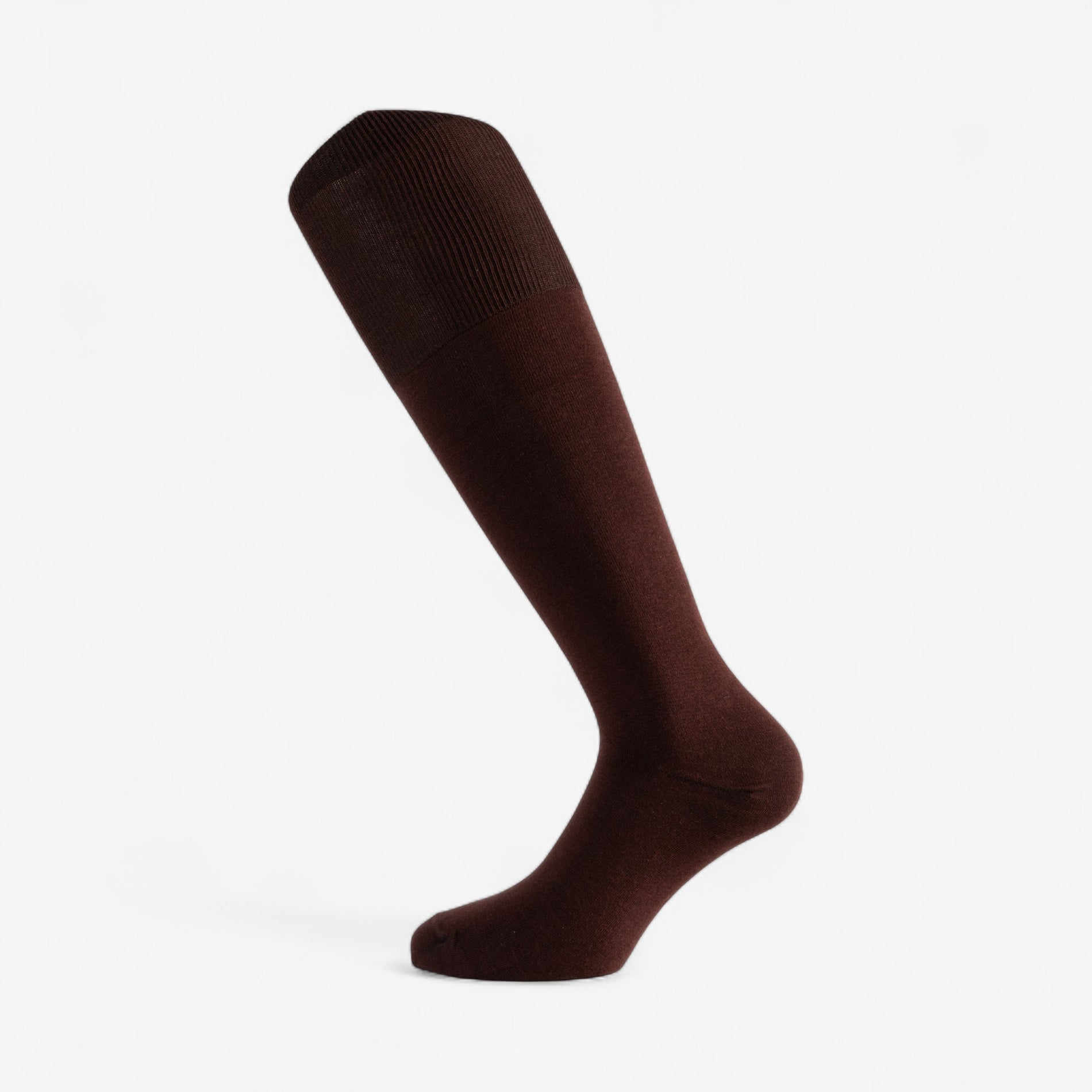 Calza Uomo in Caldo Cotone Lungo U33010 Marrone